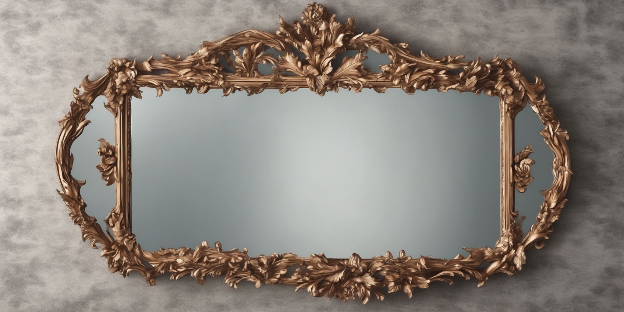 Mirror  in realistic, photographic style