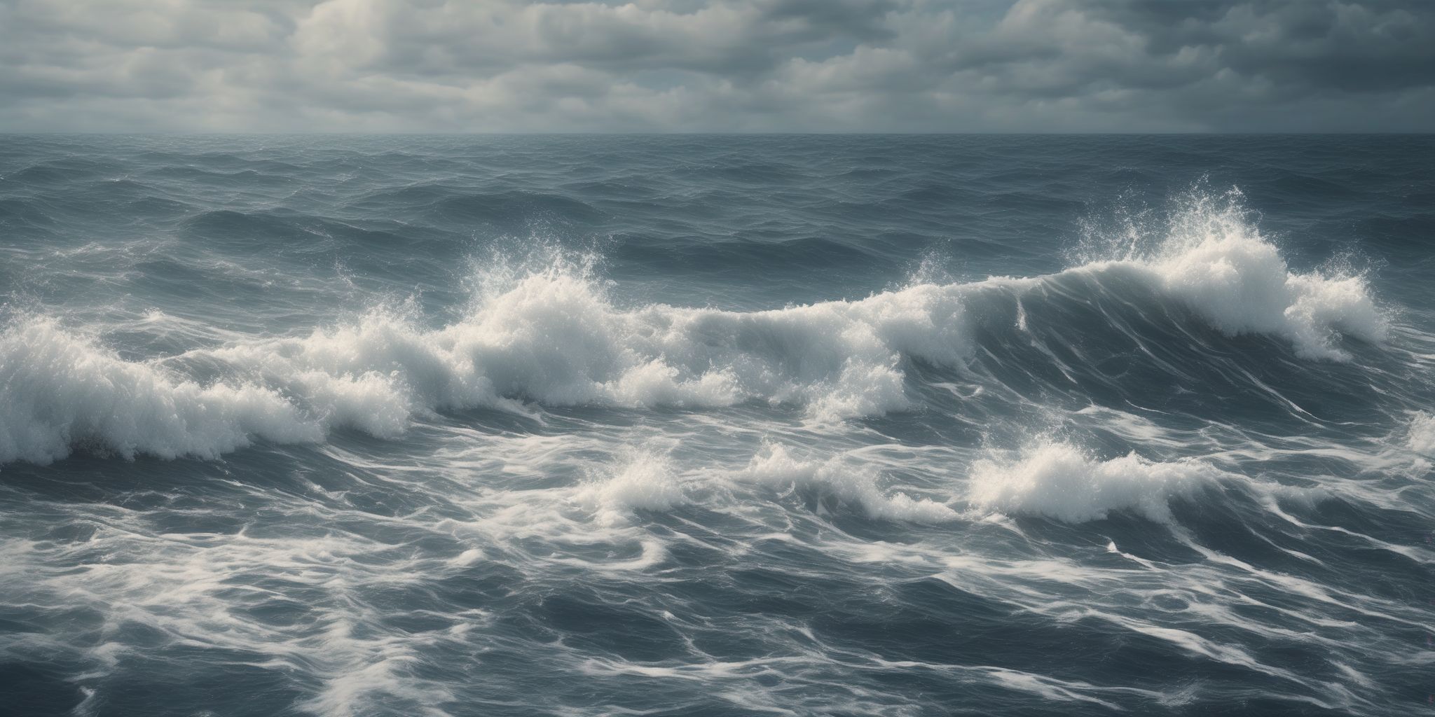 Ocean  in realistic, photographic style