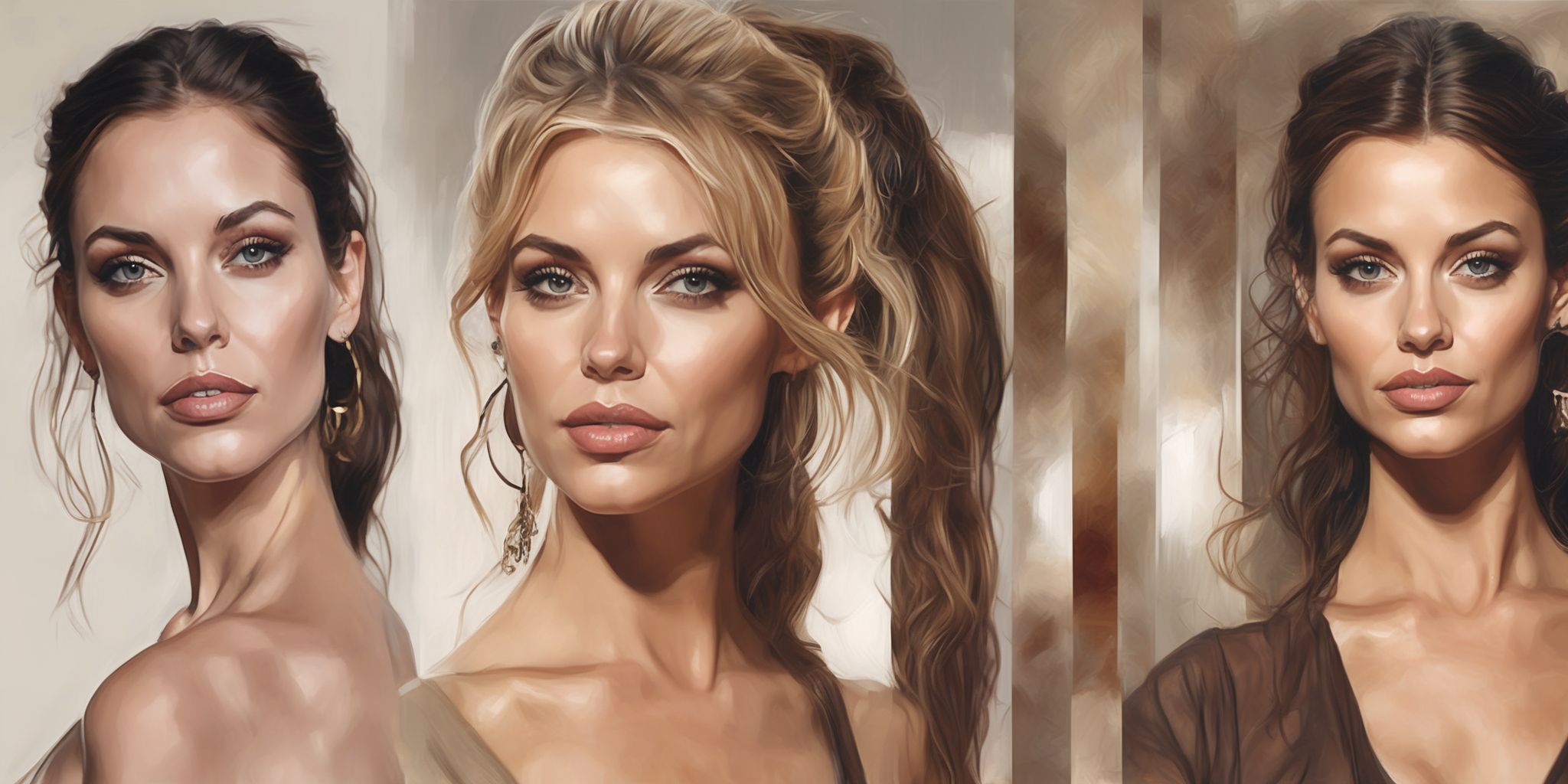 Celebrity  in realistic, photographic style
