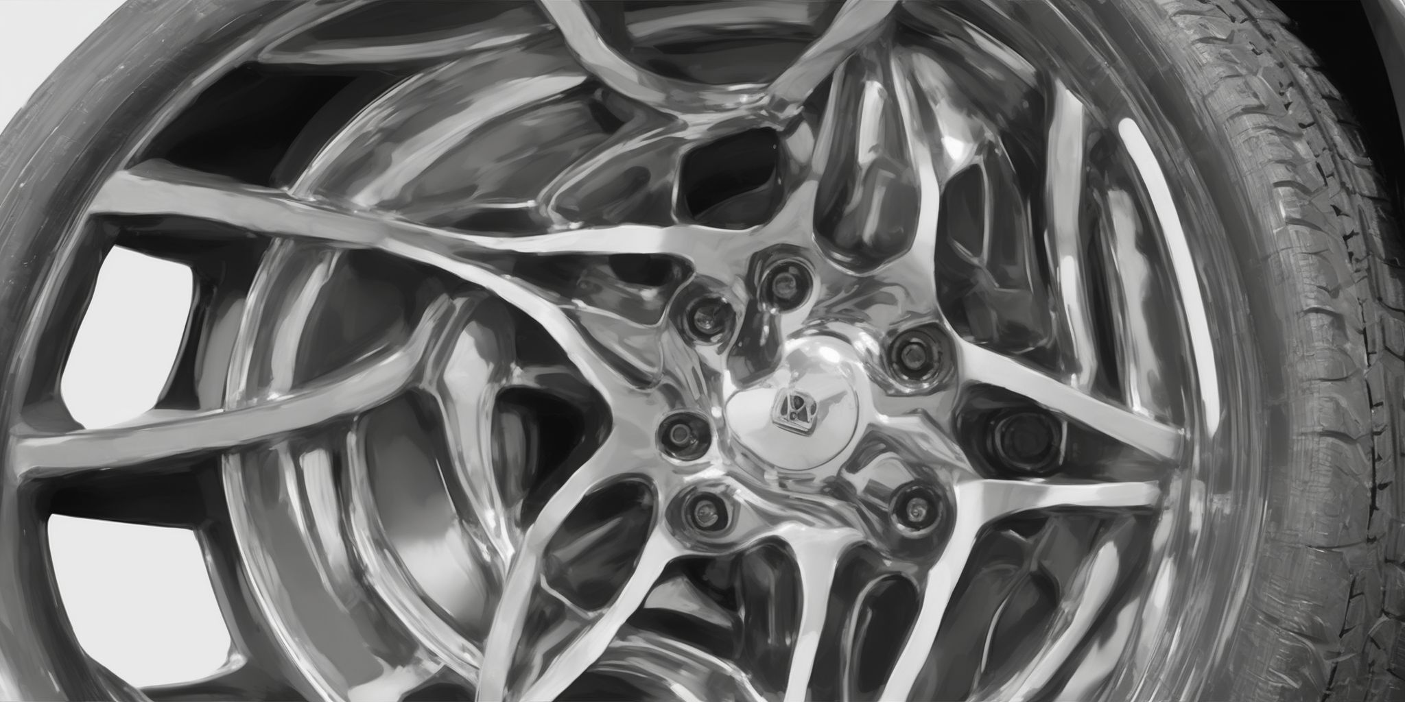 Wheel  in realistic, photographic style