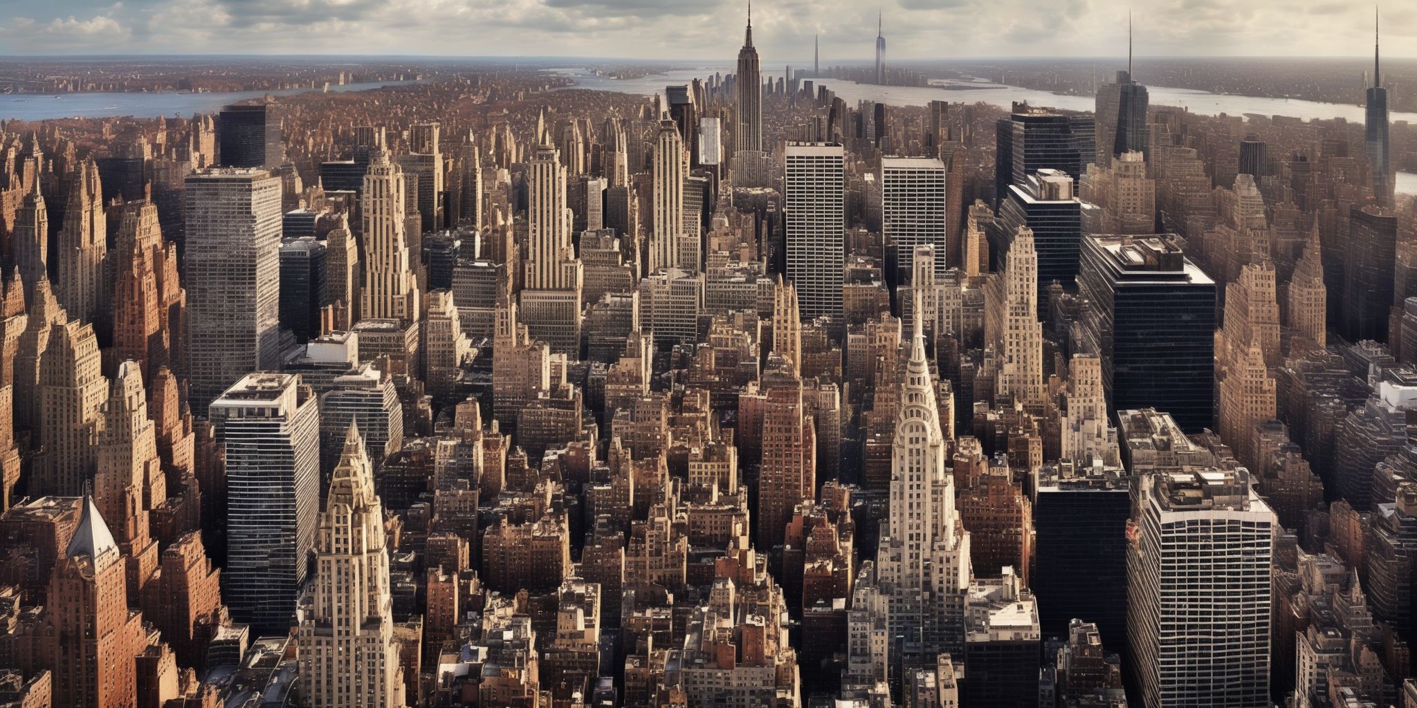 New York  in realistic, photographic style