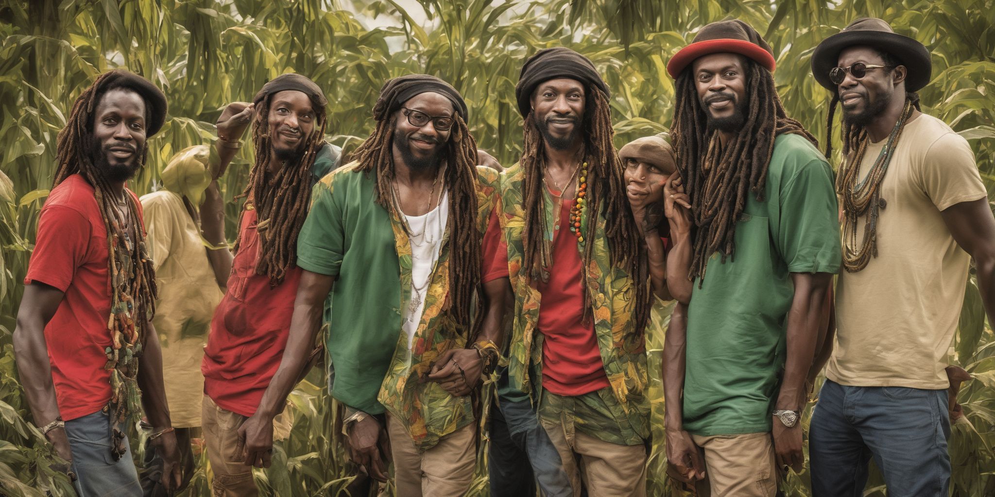 Hook: Reggae  in realistic, photographic style