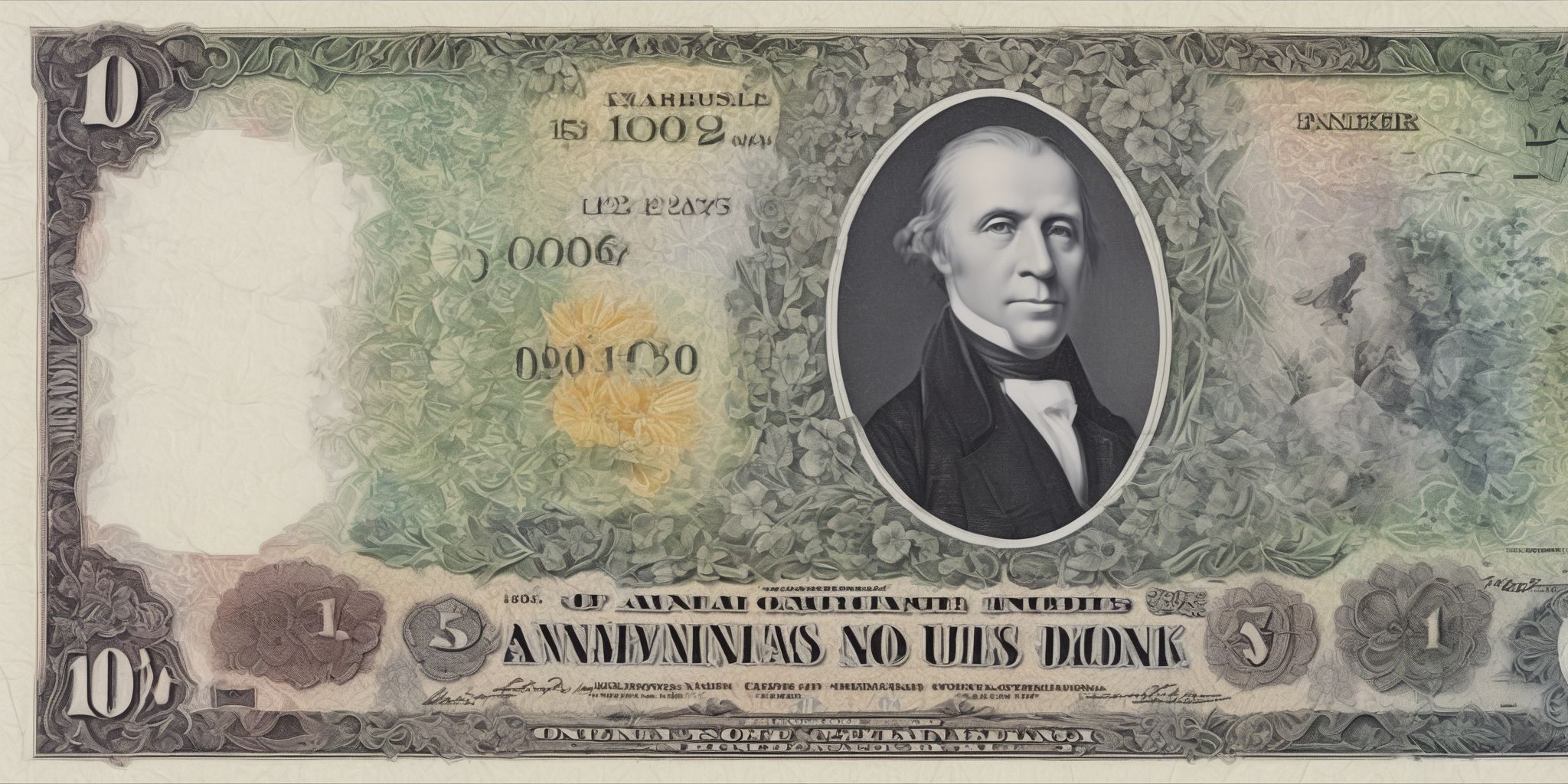 Banknote  in realistic, photographic style
