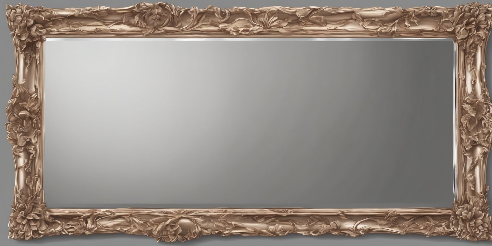 Mirror  in realistic, photographic style