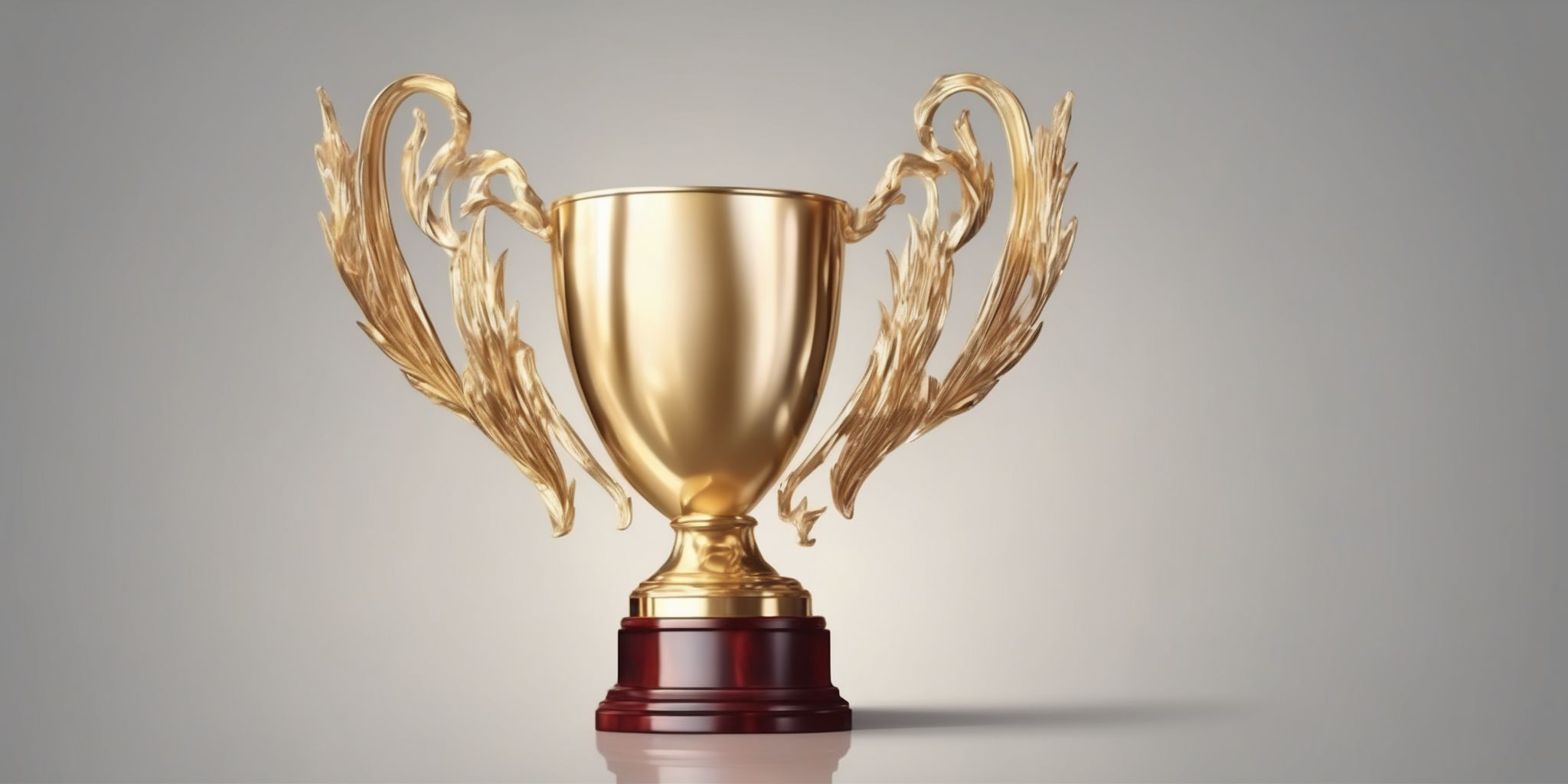 Trophy  in realistic, photographic style