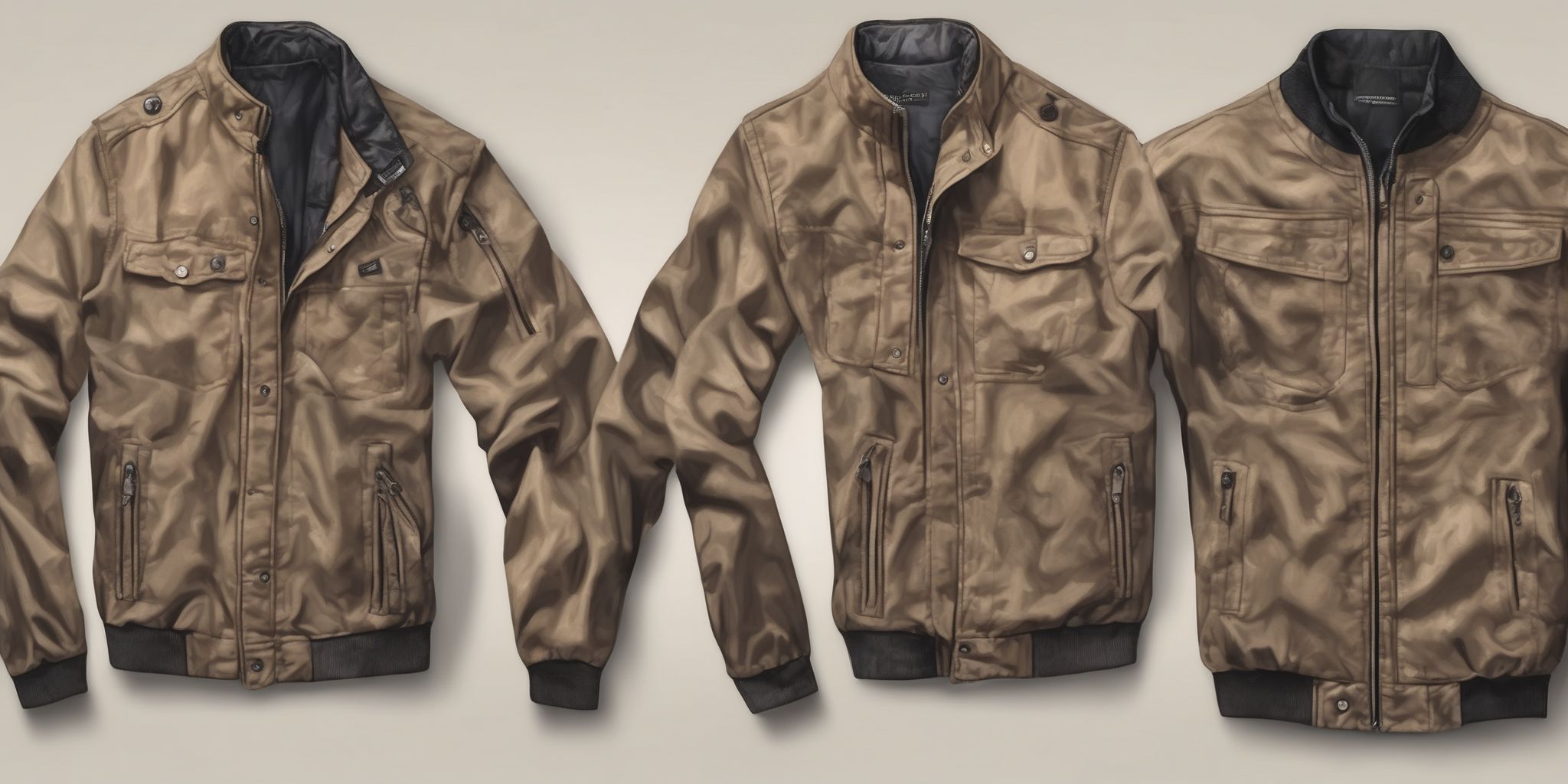 Jacket  in realistic, photographic style