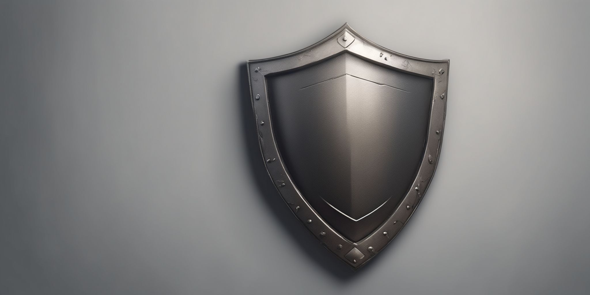 Shield  in realistic, photographic style