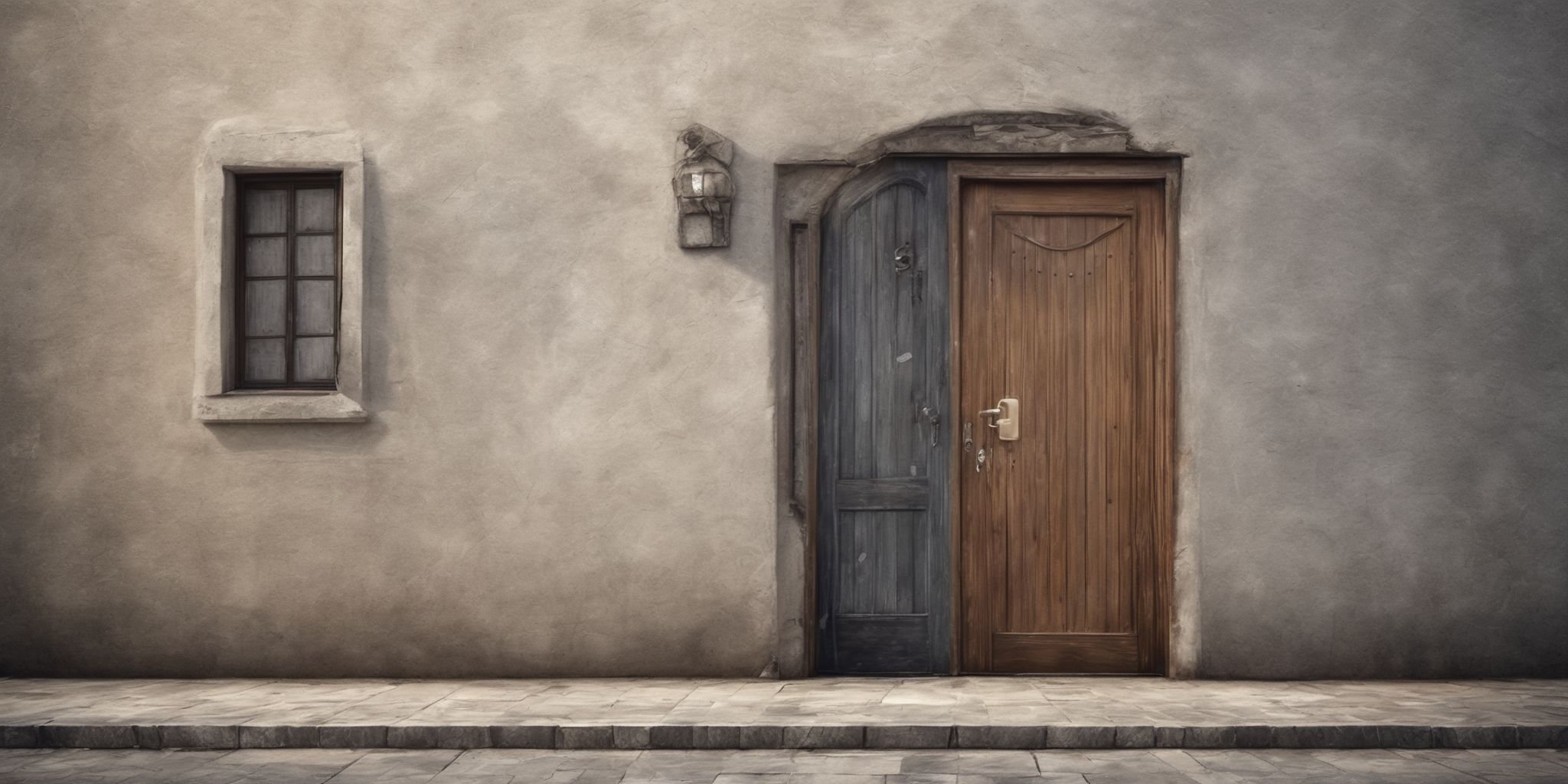 Door  in realistic, photographic style