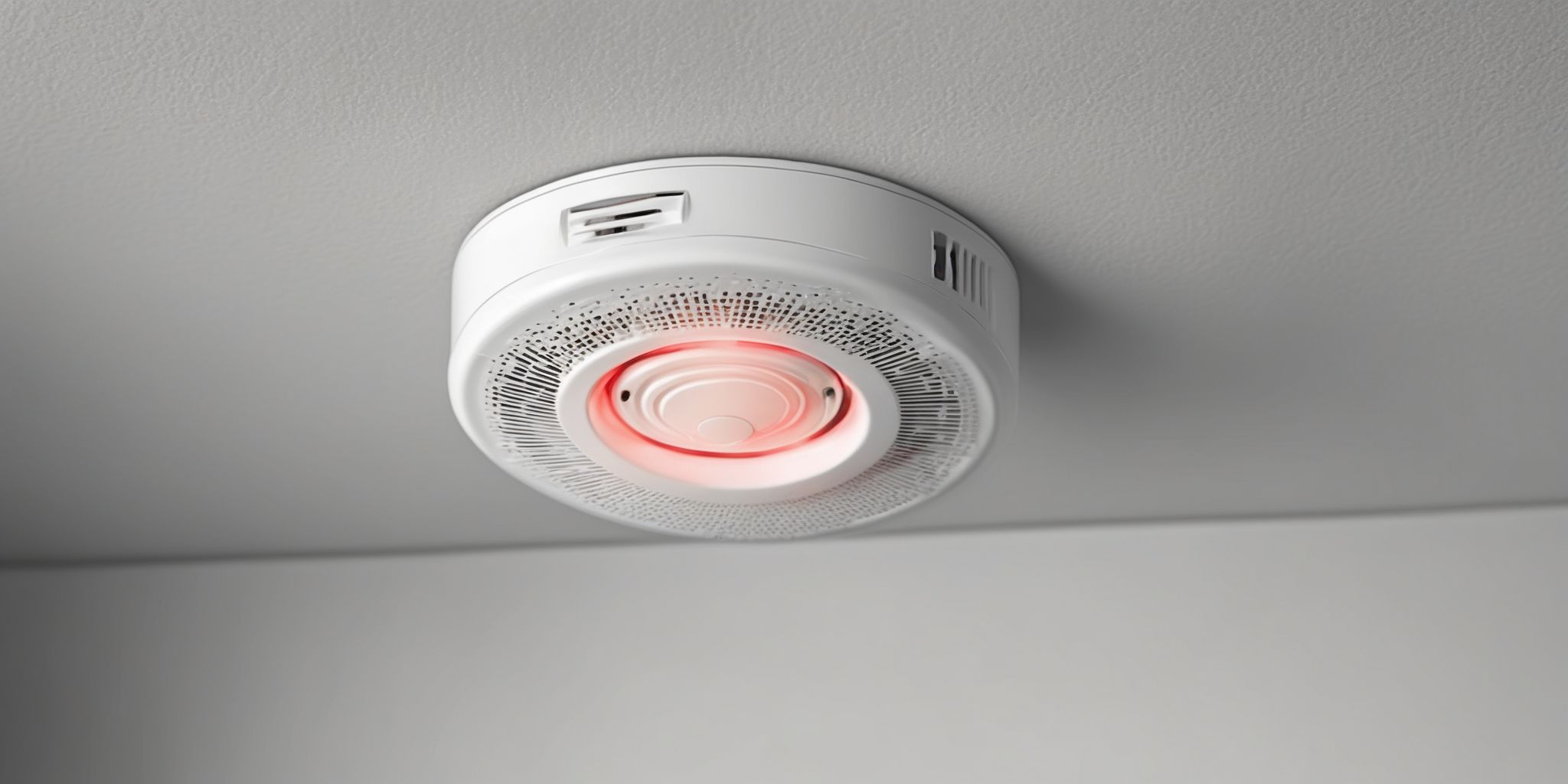 Smoke detector  in realistic, photographic style