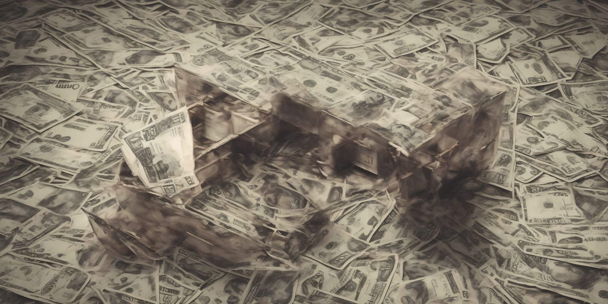 Debt trap  in realistic, photographic style