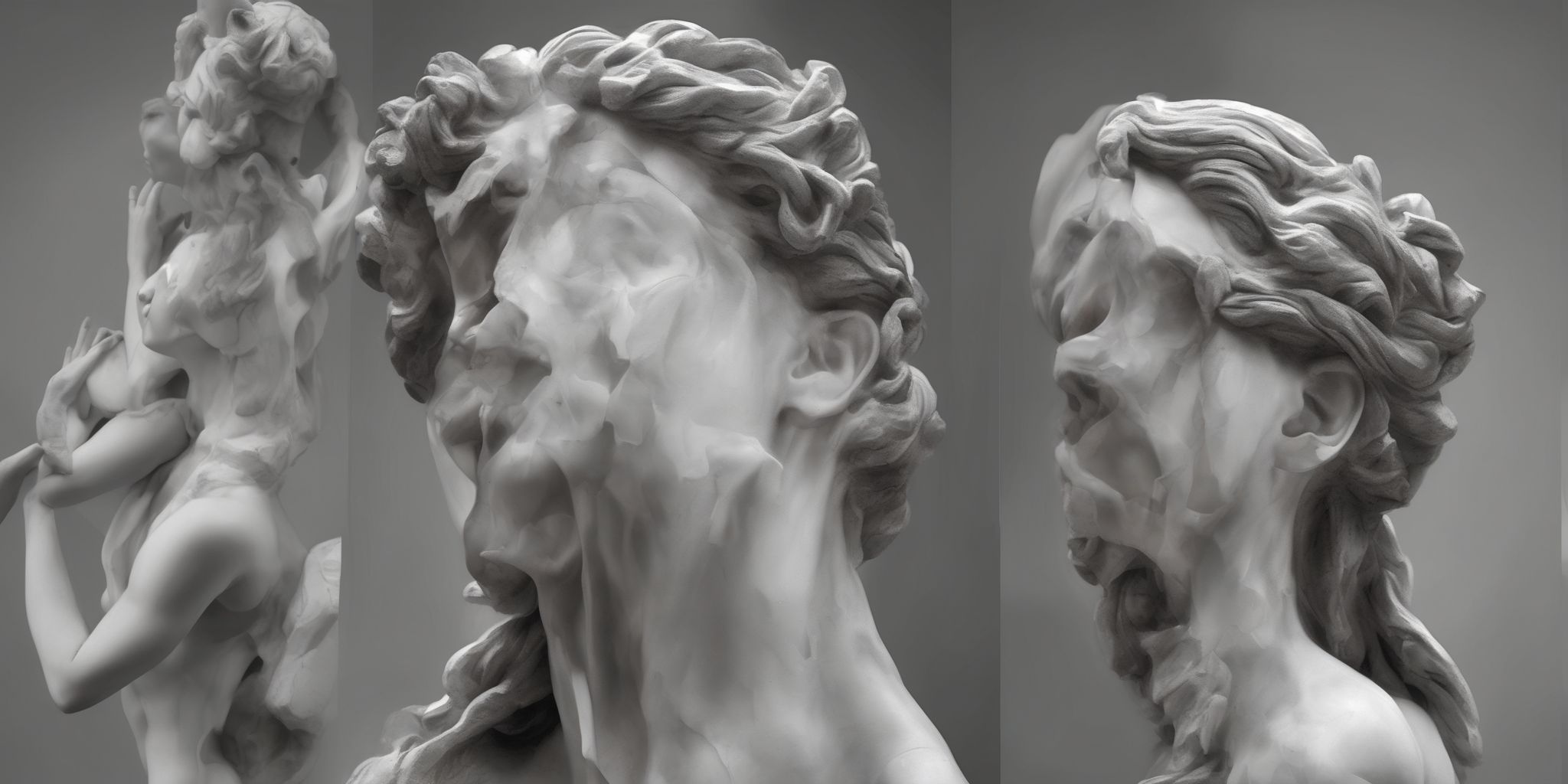 Sculpture  in realistic, photographic style