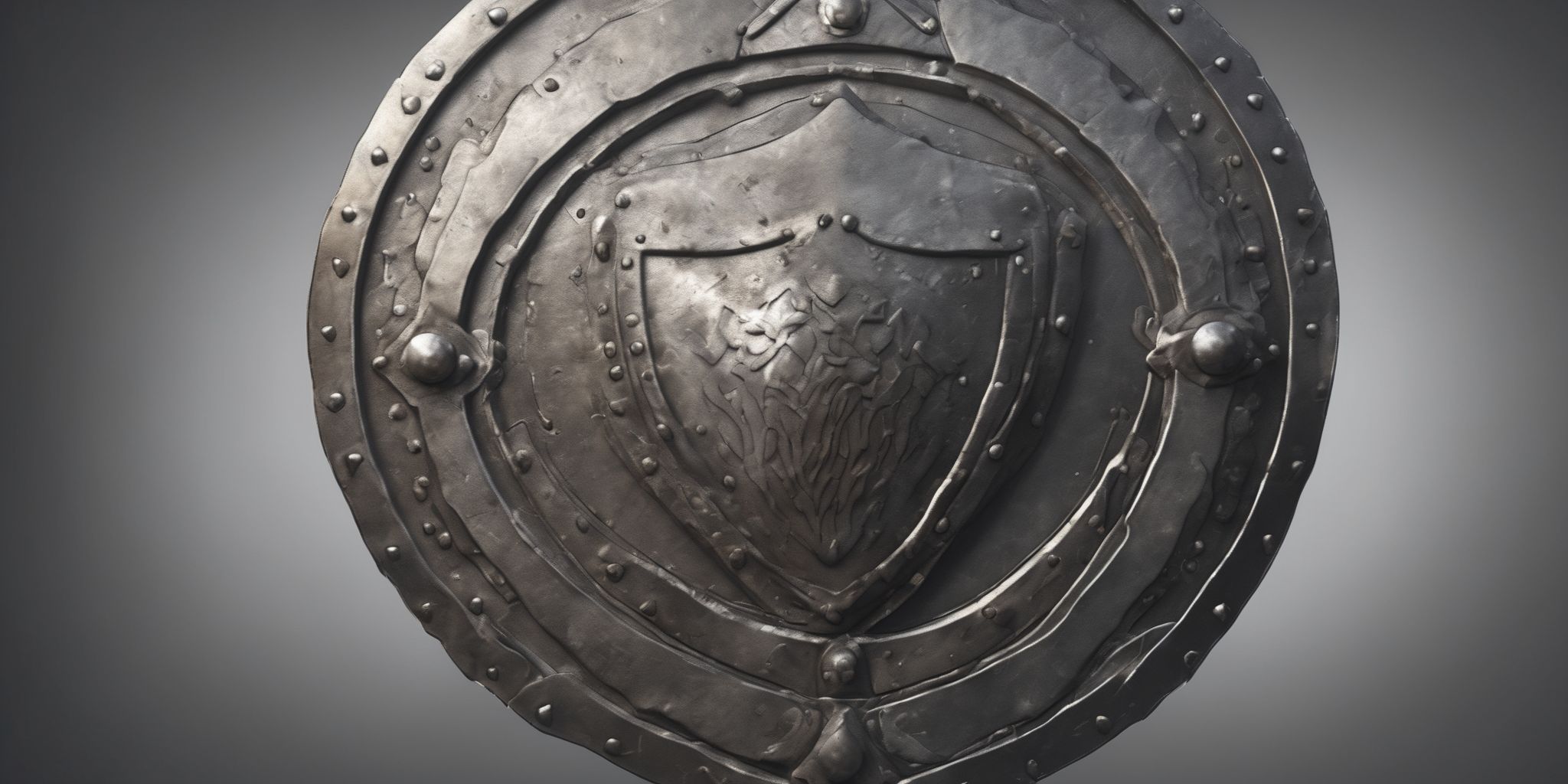 Shield  in realistic, photographic style