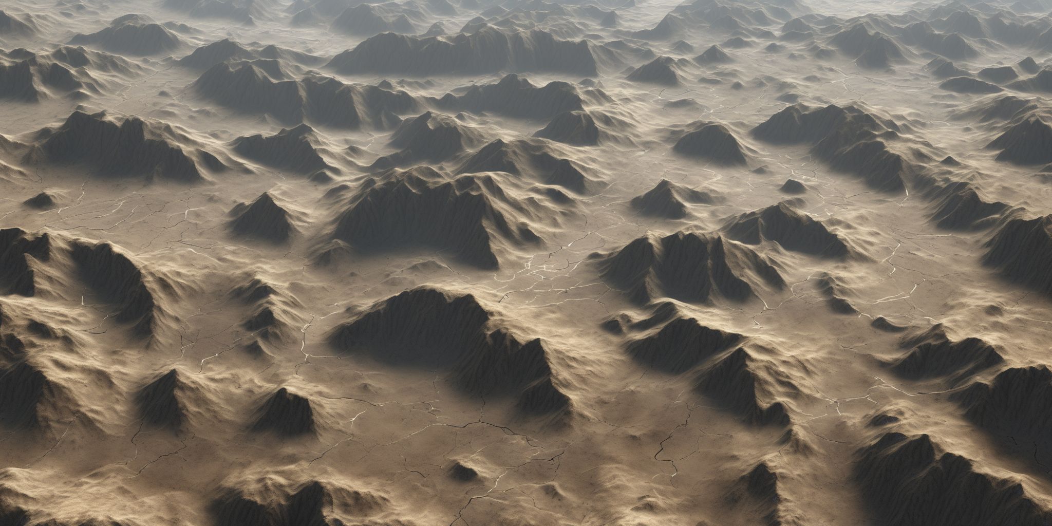 Terrain  in realistic, photographic style