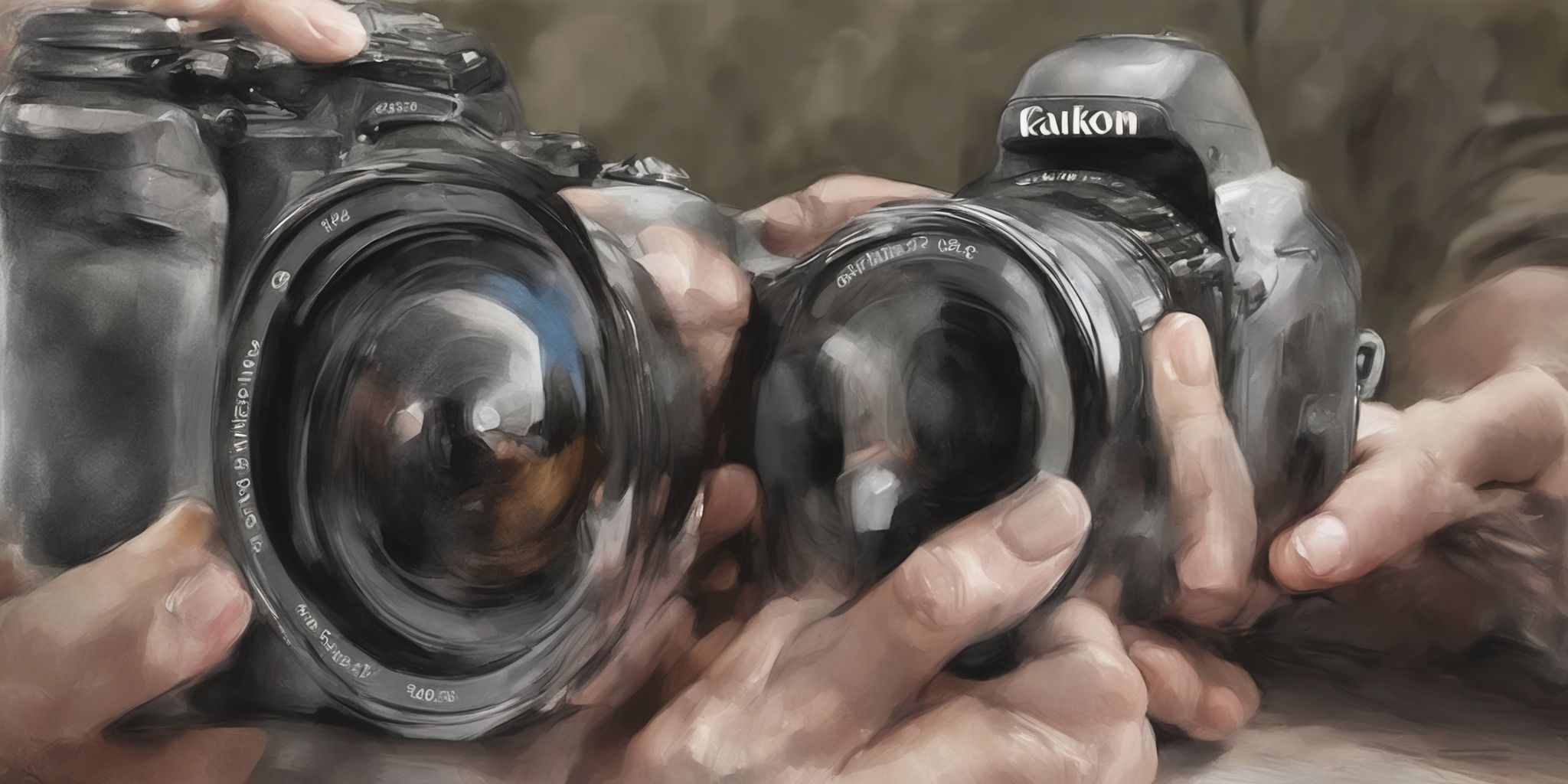 Beginners  in realistic, photographic style