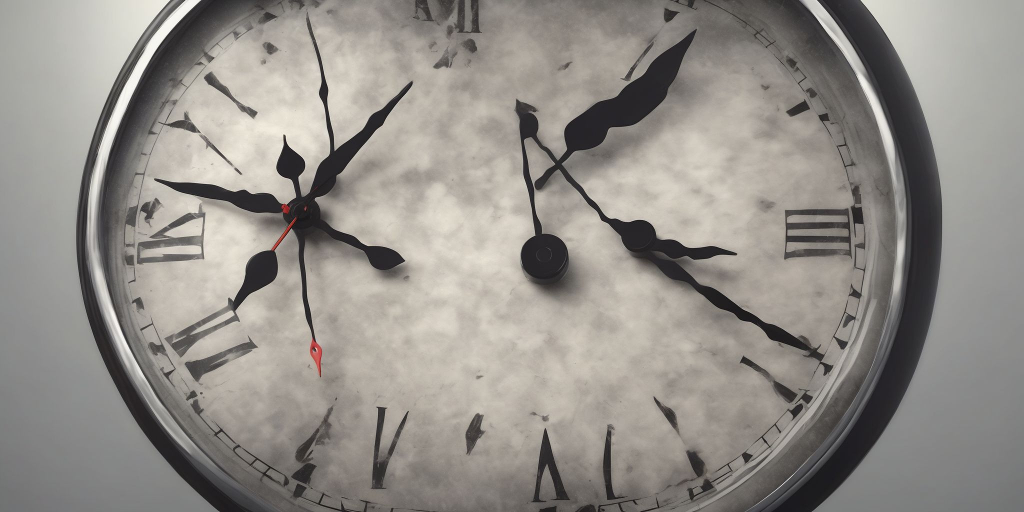 Clock  in realistic, photographic style