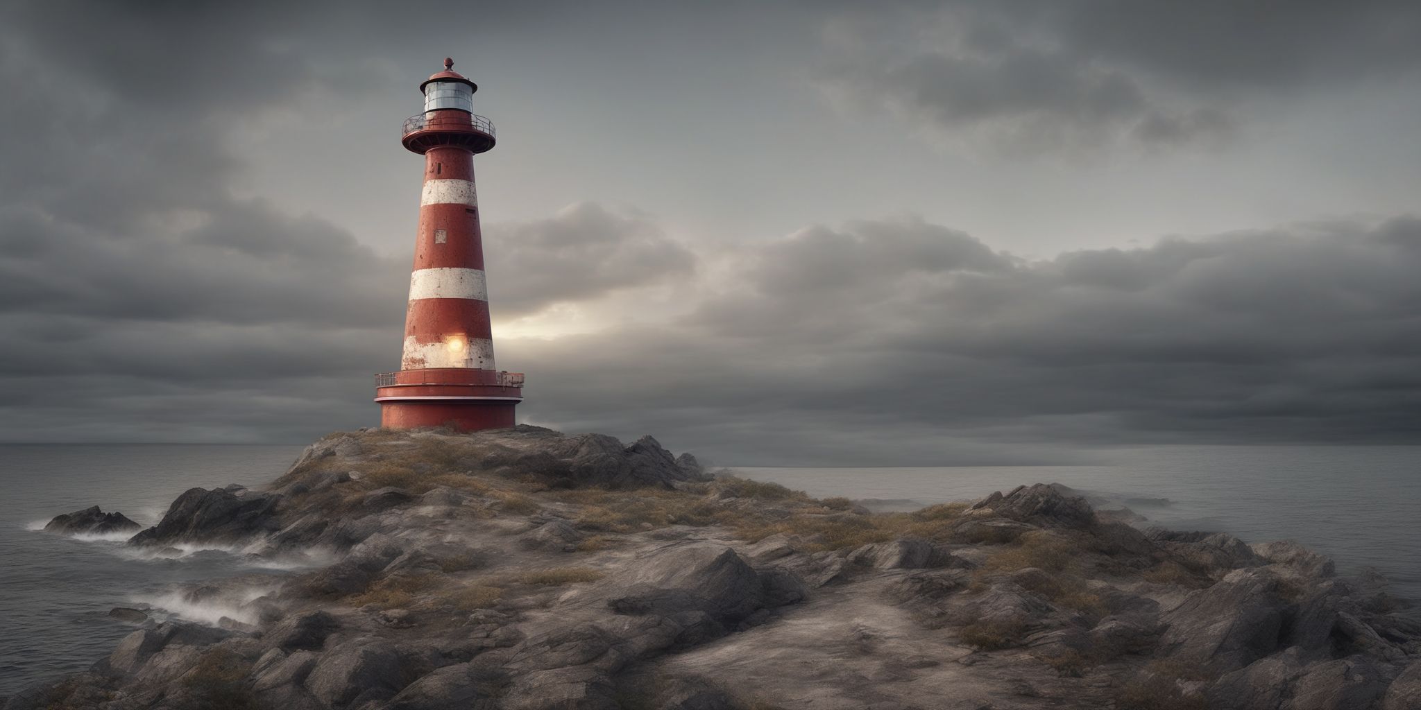 Beacon  in realistic, photographic style