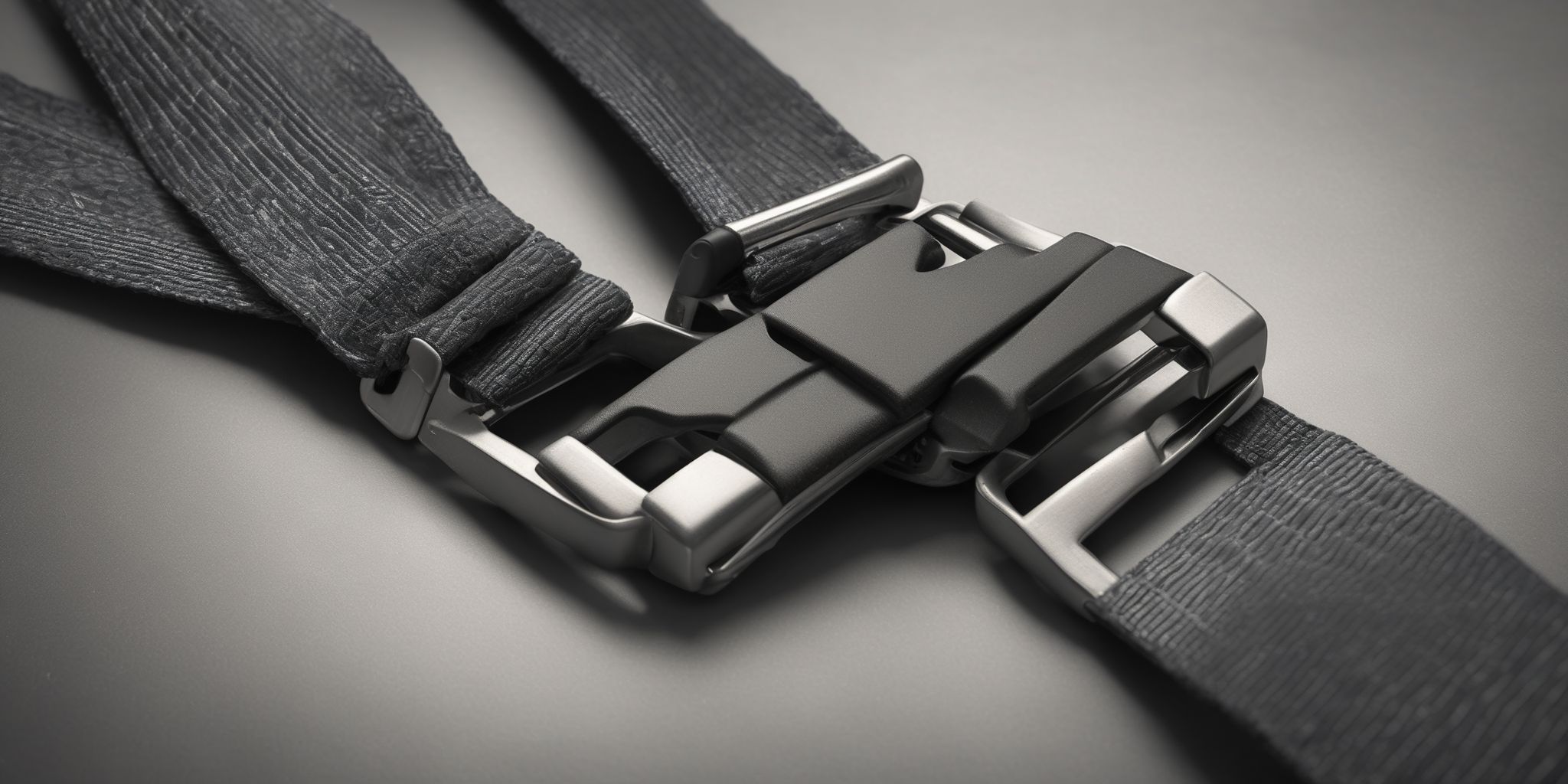 Seatbelt  in realistic, photographic style
