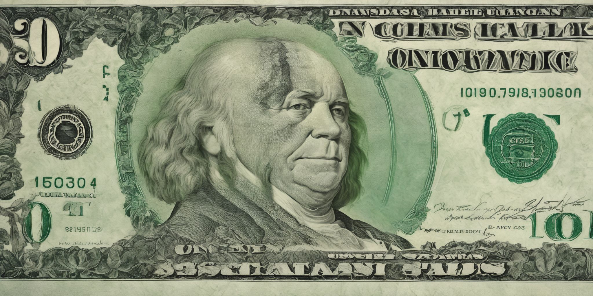 Greenback  in realistic, photographic style