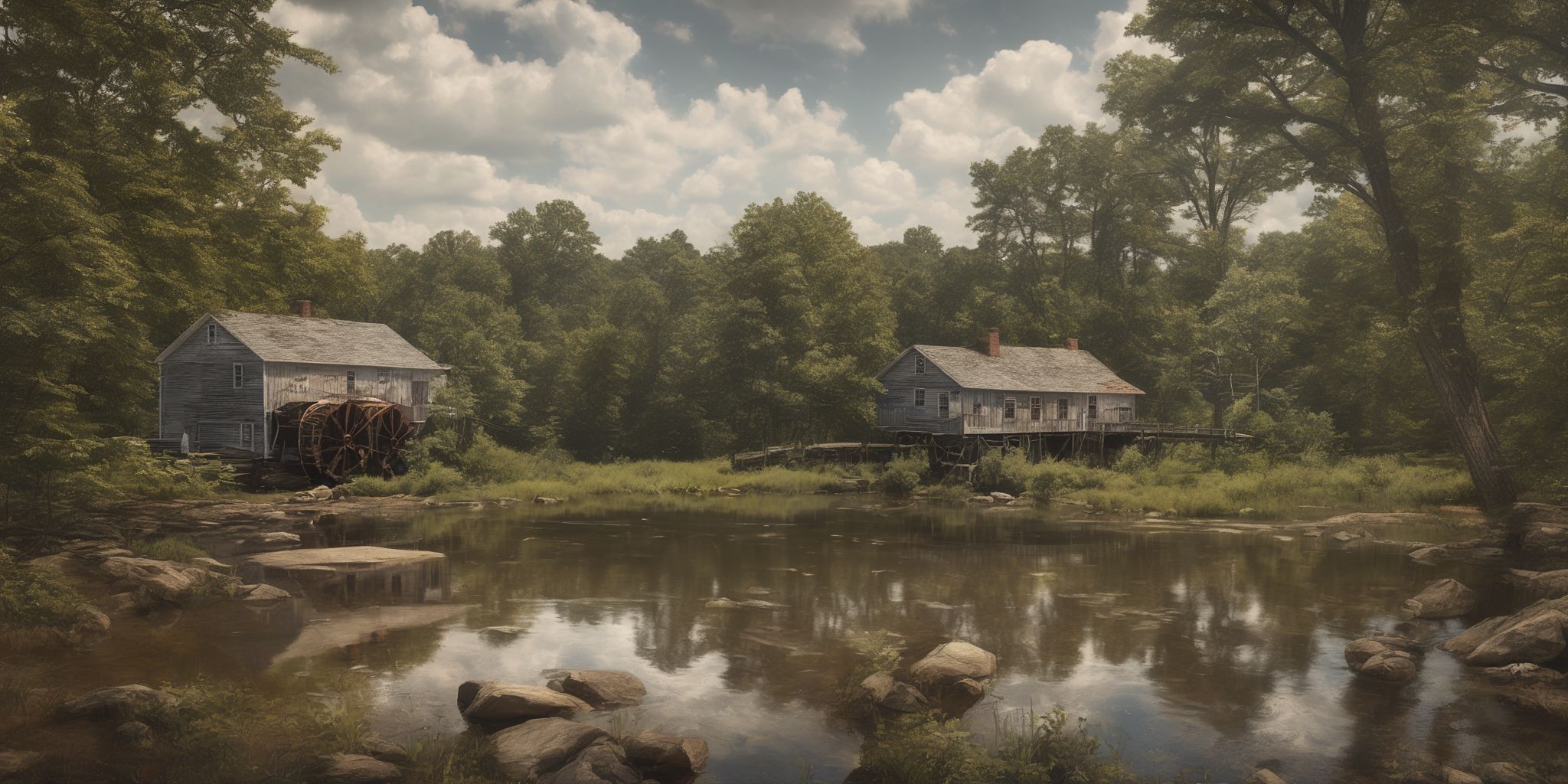 Virginia  in realistic, photographic style
