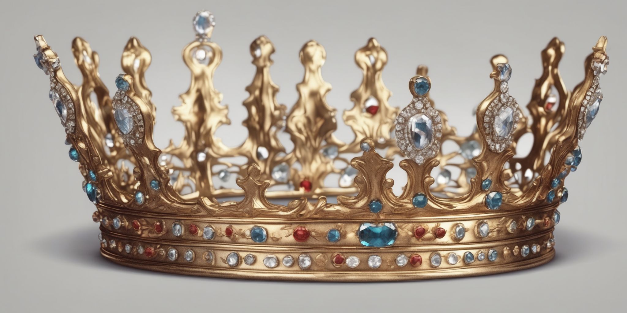 Crown  in realistic, photographic style