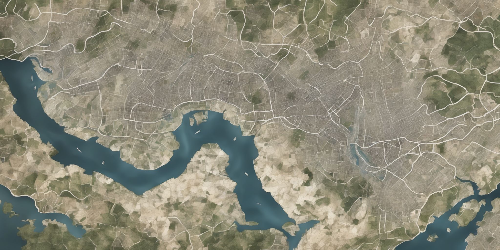 Map  in realistic, photographic style