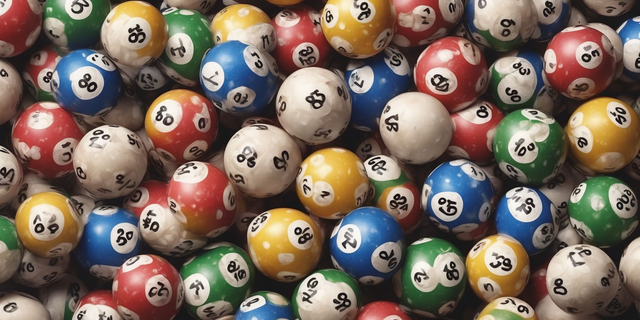 Lottery  in realistic, photographic style