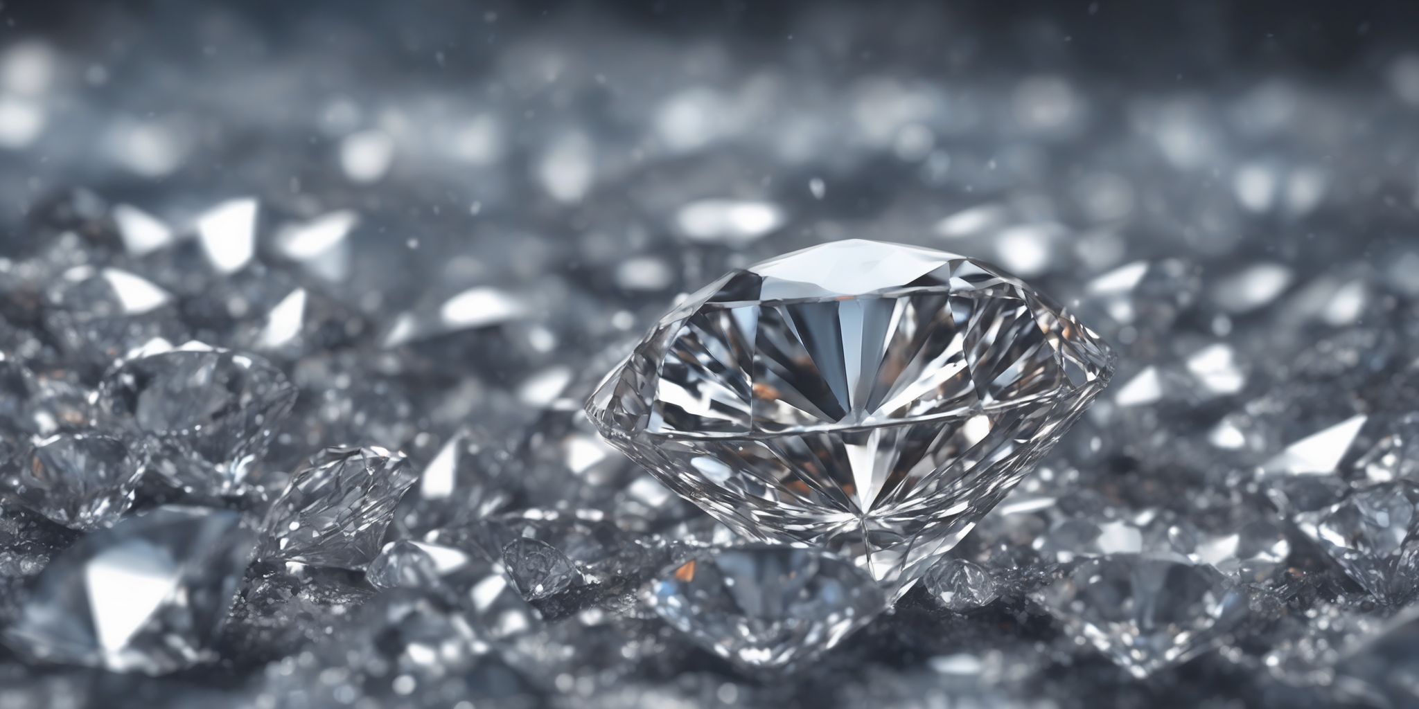 Diamond in the rough  in realistic, photographic style