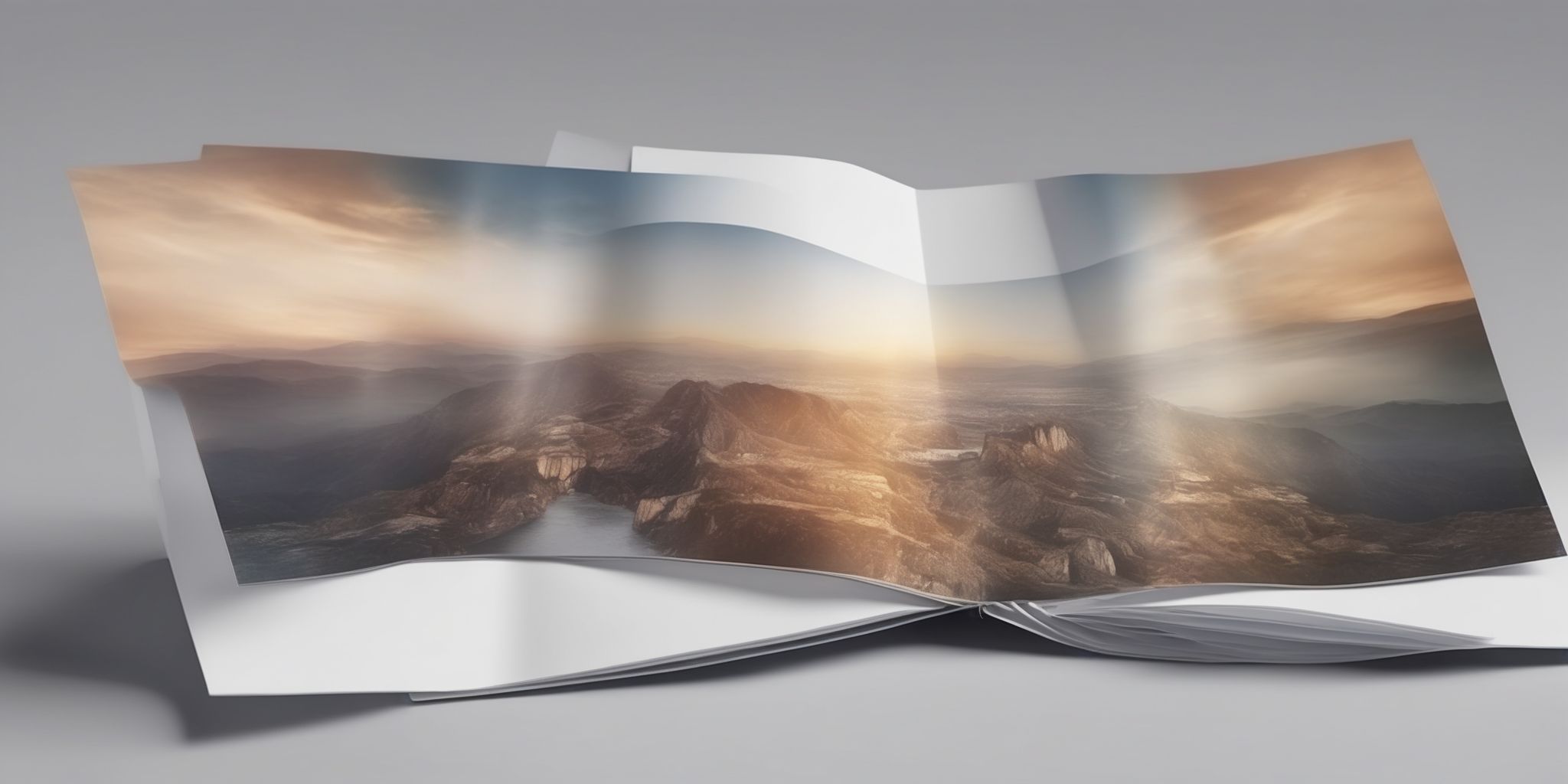 Folder  in realistic, photographic style