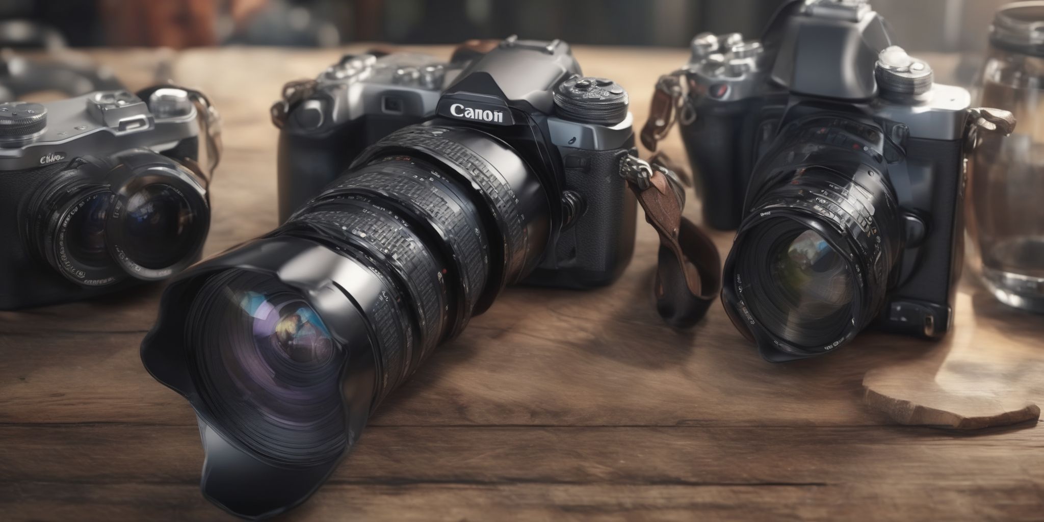 Camera  in realistic, photographic style