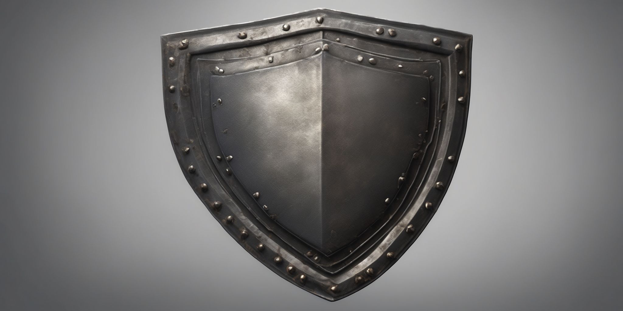 Shield  in realistic, photographic style