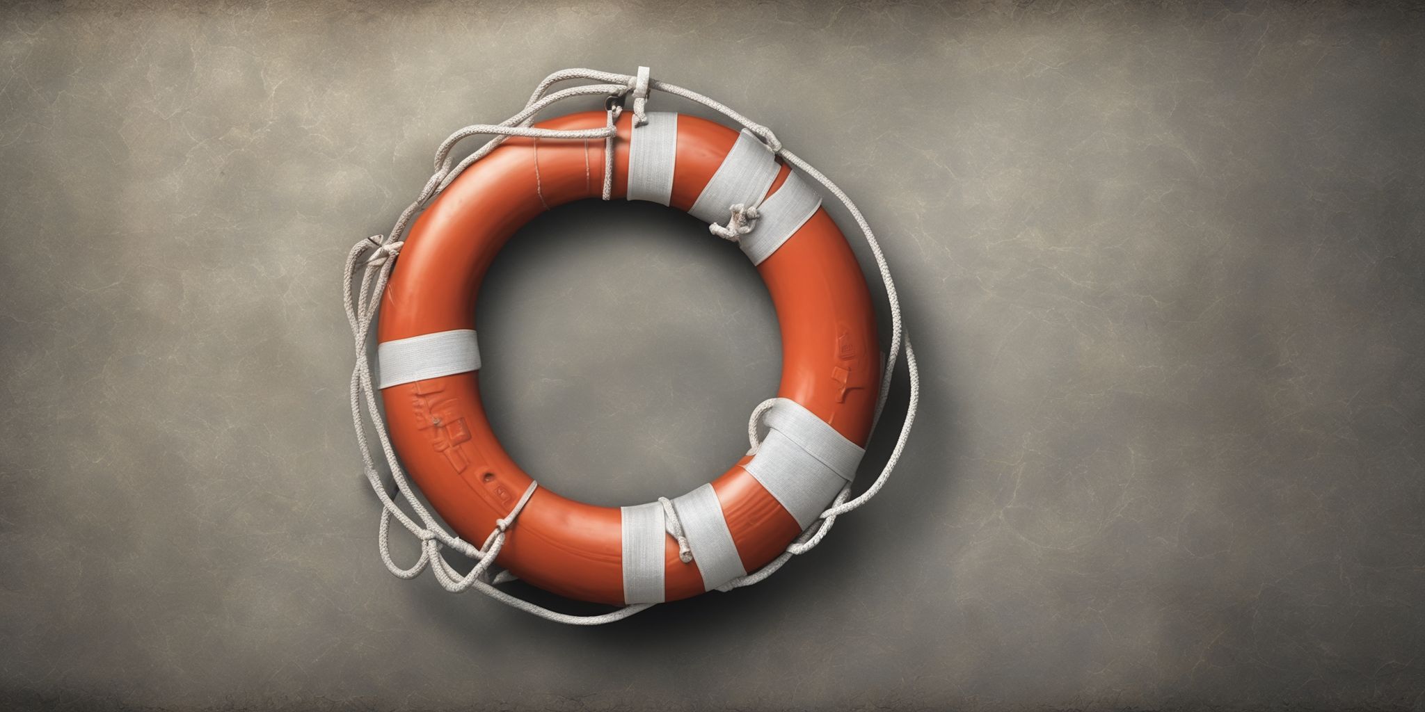 Lifebuoy  in realistic, photographic style