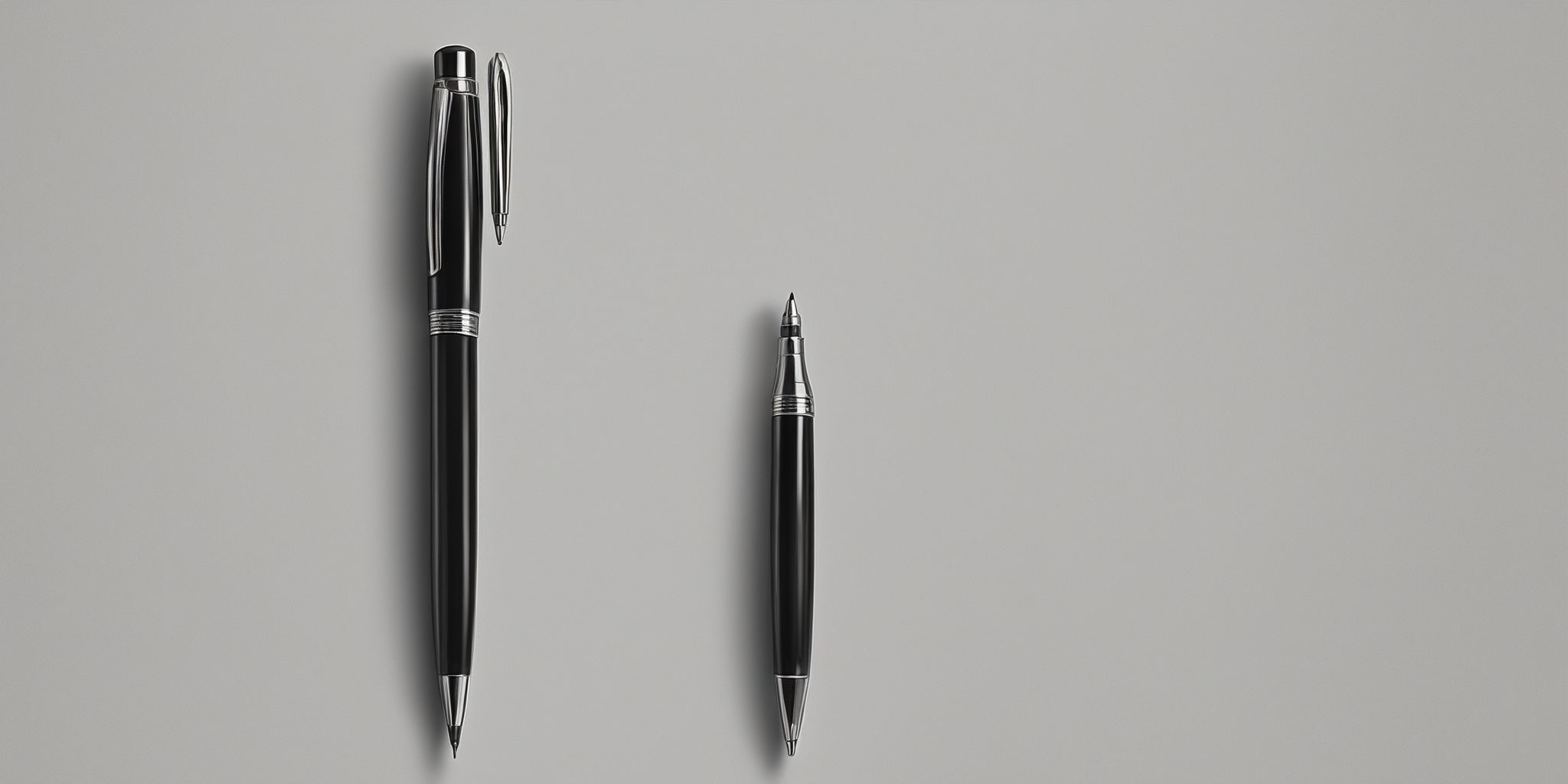 Pen  in realistic, photographic style