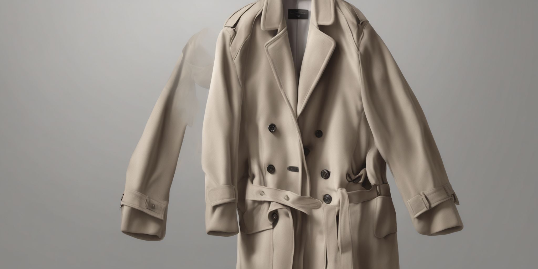 Coat  in realistic, photographic style