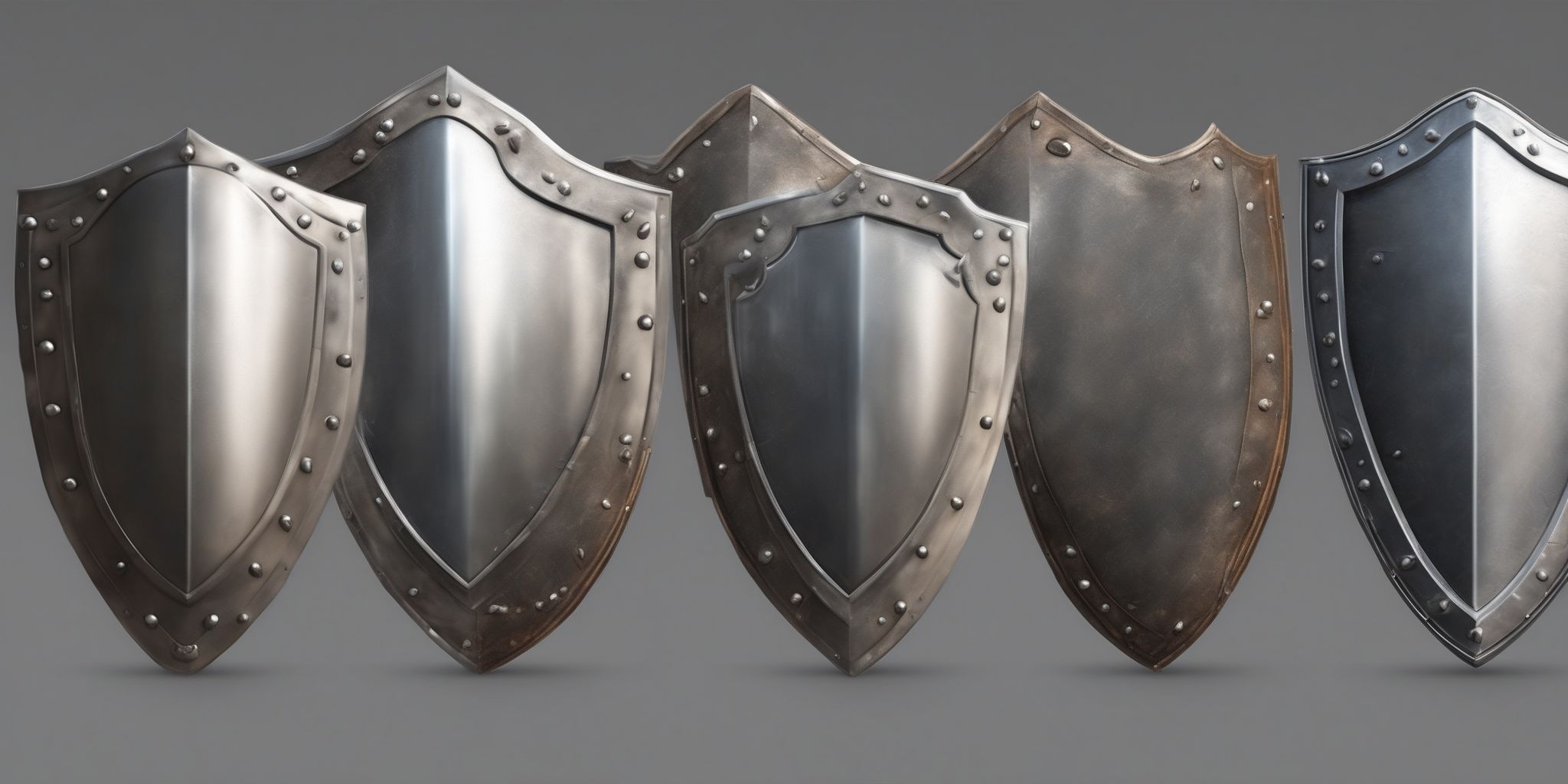 Shield  in realistic, photographic style