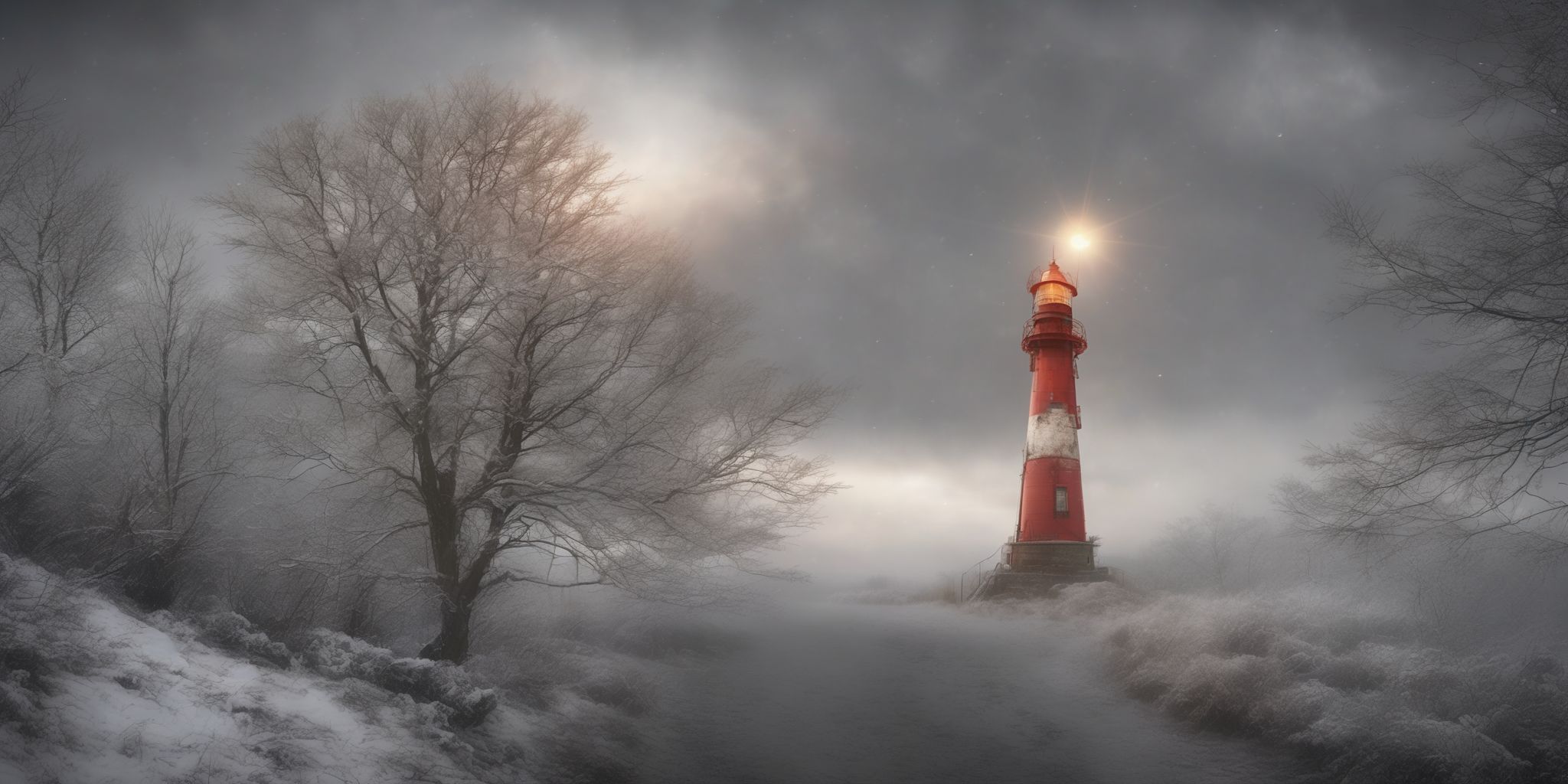 Beacon  in realistic, photographic style