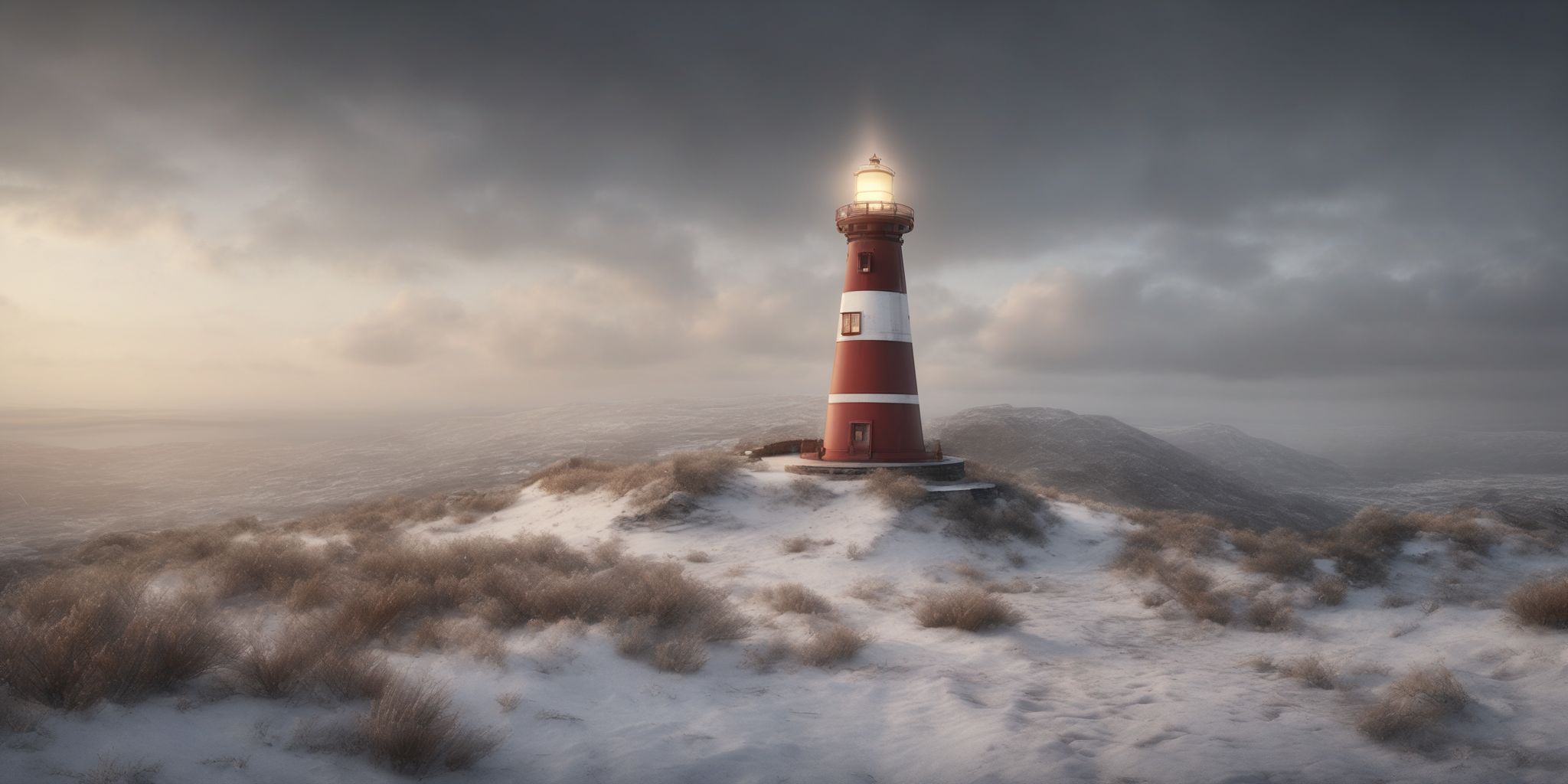 Beacon  in realistic, photographic style