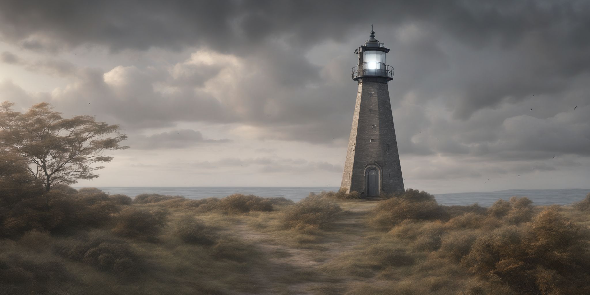 Beacon  in realistic, photographic style