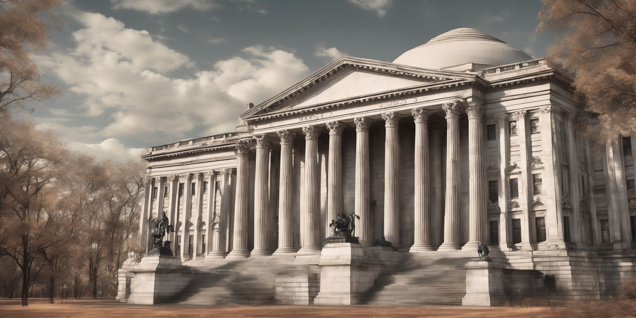 Treasury  in realistic, photographic style