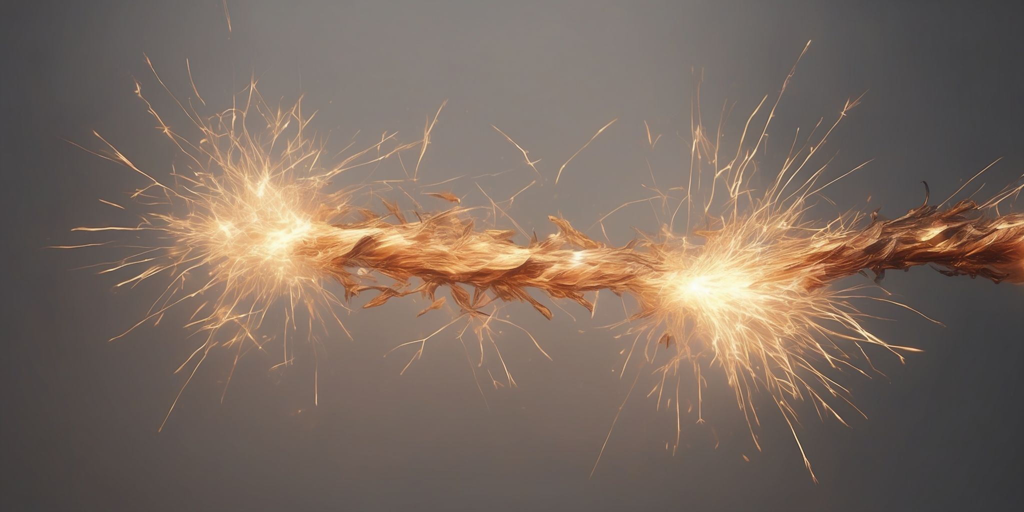 Spark  in realistic, photographic style