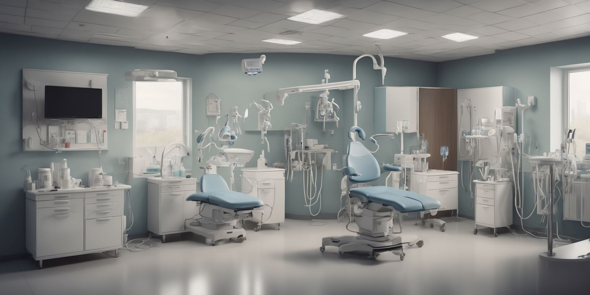 Clinic  in realistic, photographic style