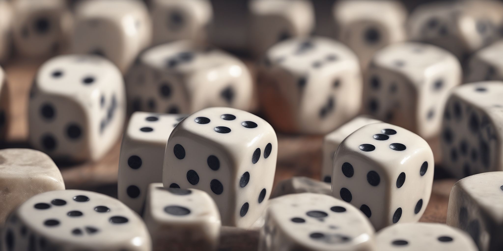 Dice  in realistic, photographic style