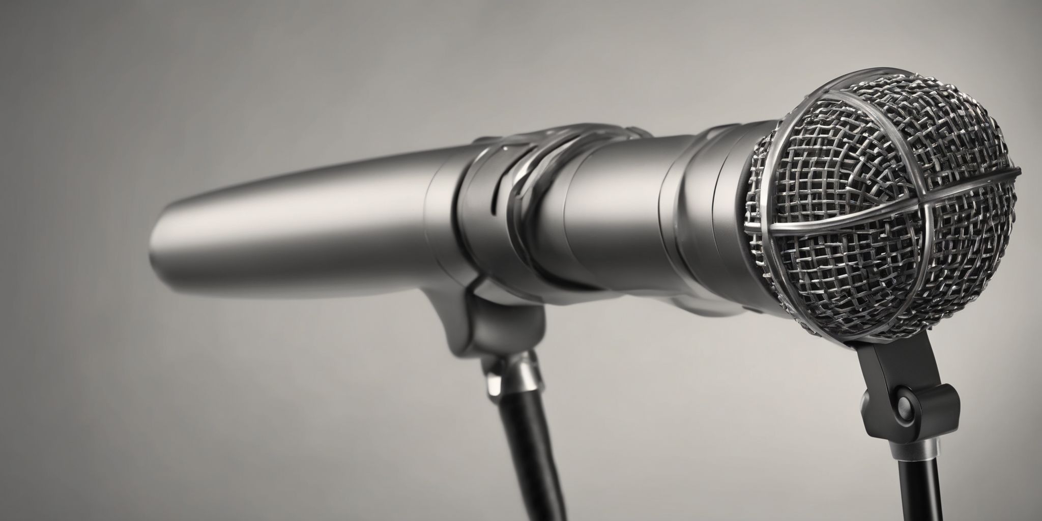 Microphone  in realistic, photographic style