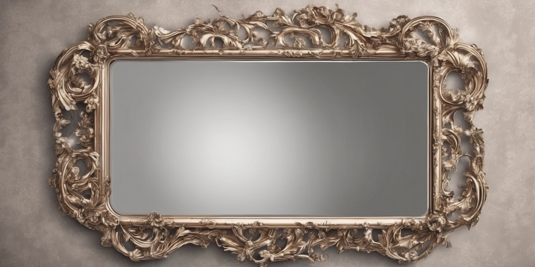 Mirror  in realistic, photographic style