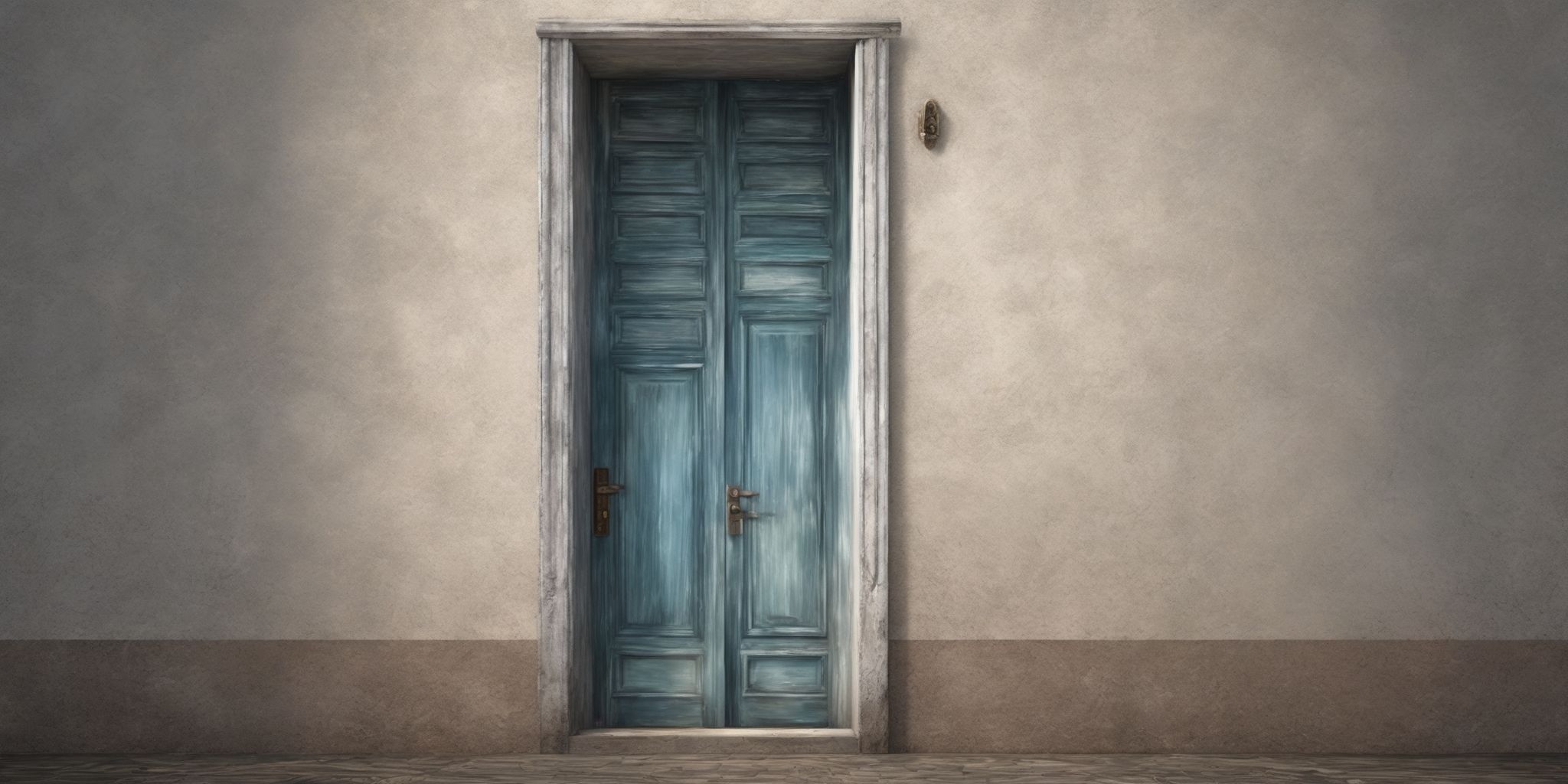 Door  in realistic, photographic style