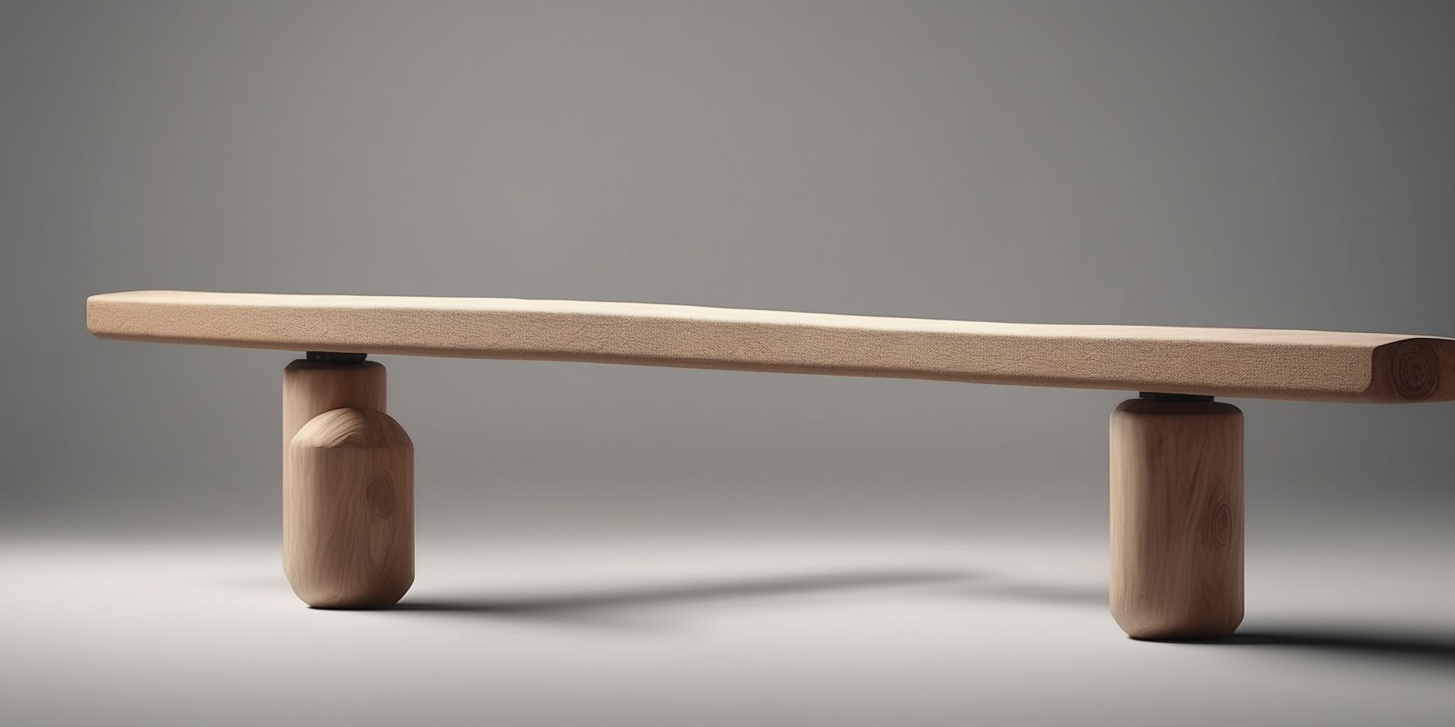Balance beam  in realistic, photographic style