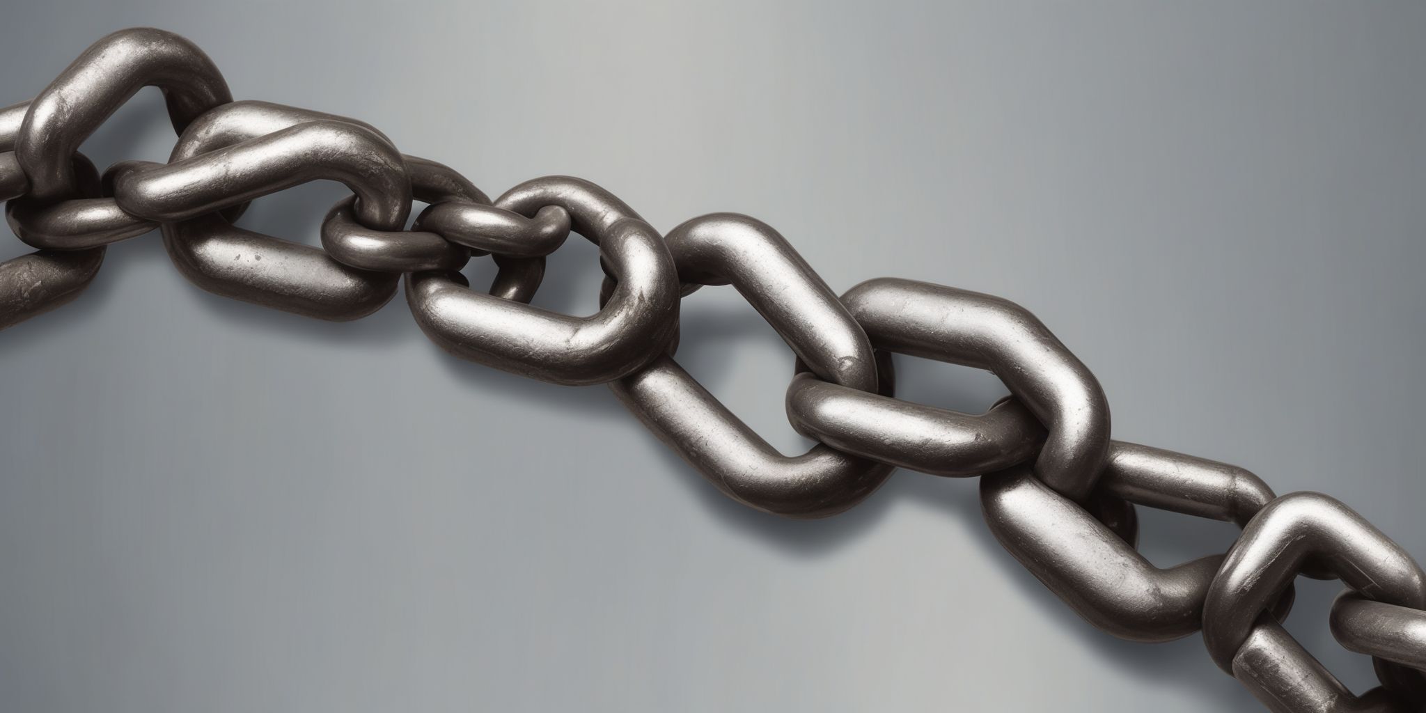 Chain  in realistic, photographic style