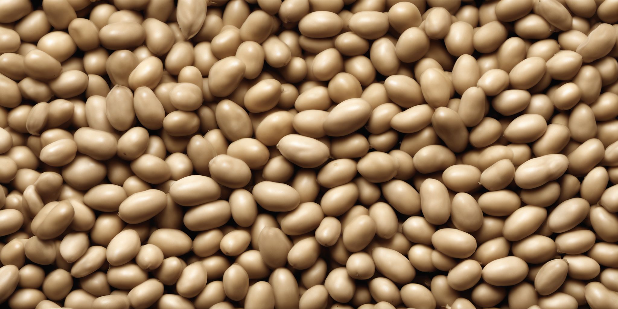 Soybeans  in realistic, photographic style