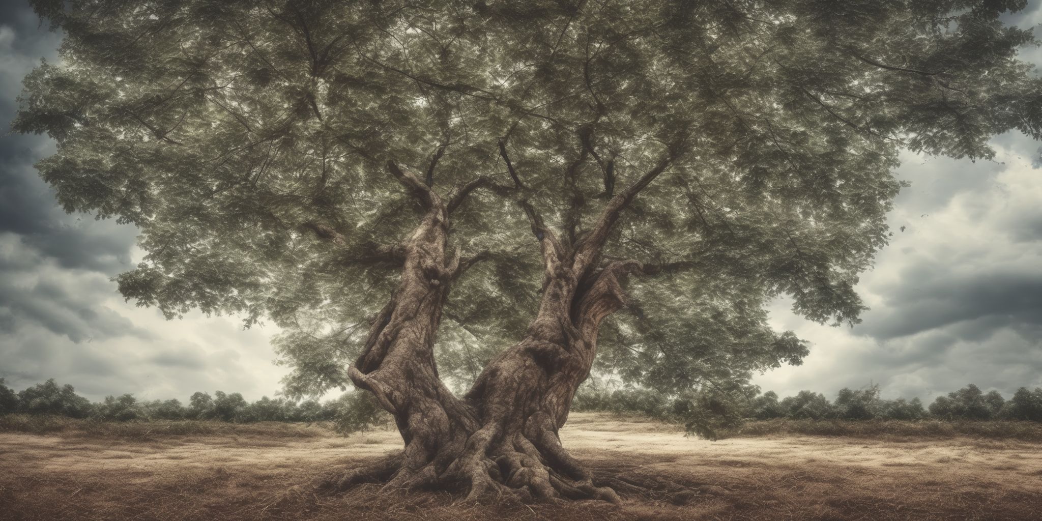Tree  in realistic, photographic style