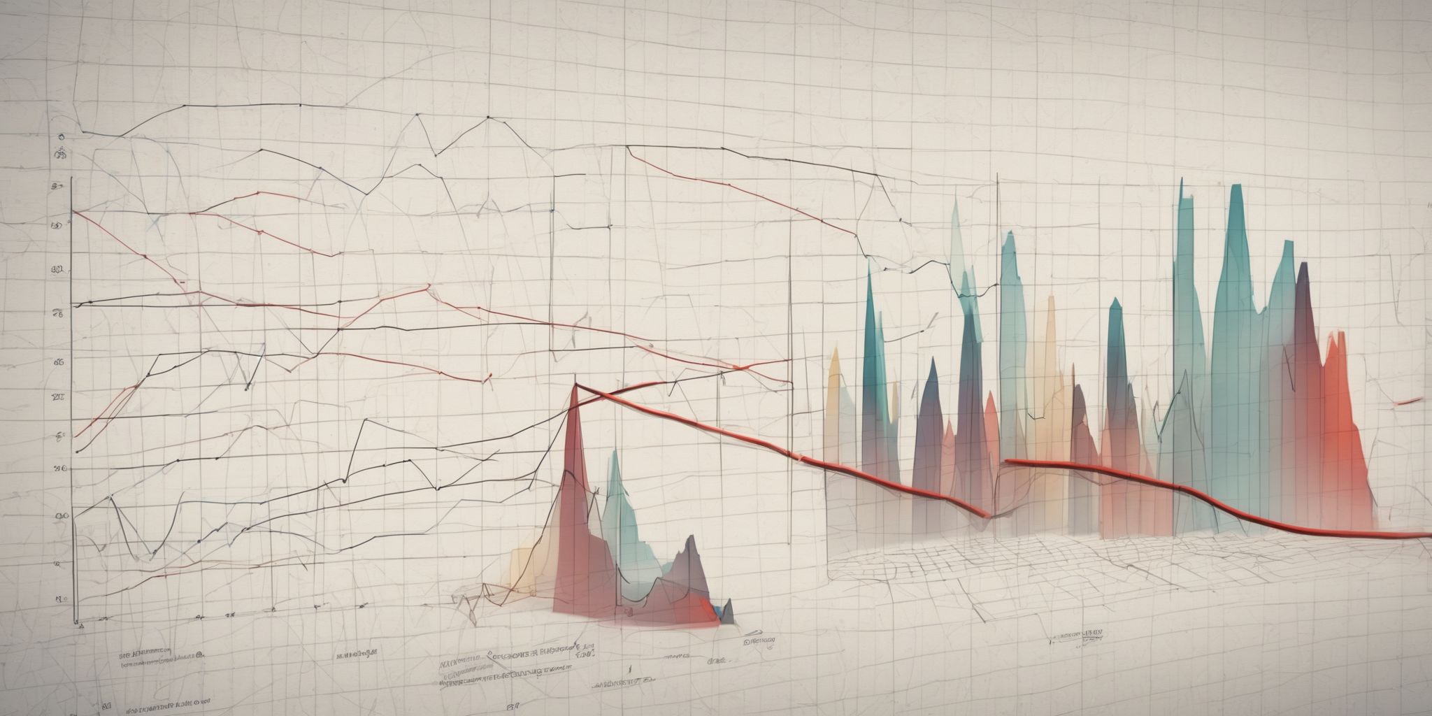 Graphs  in realistic, photographic style