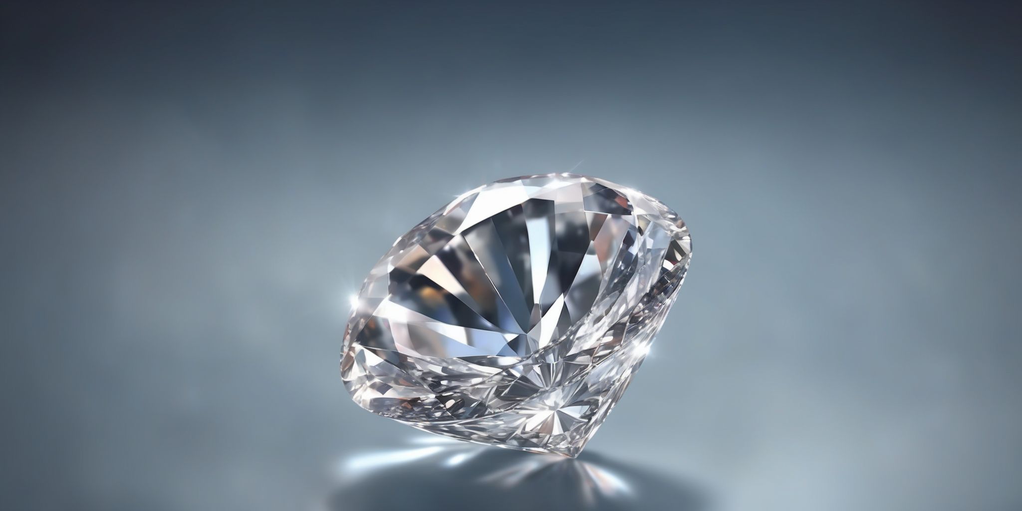 Sparkling diamond  in realistic, photographic style